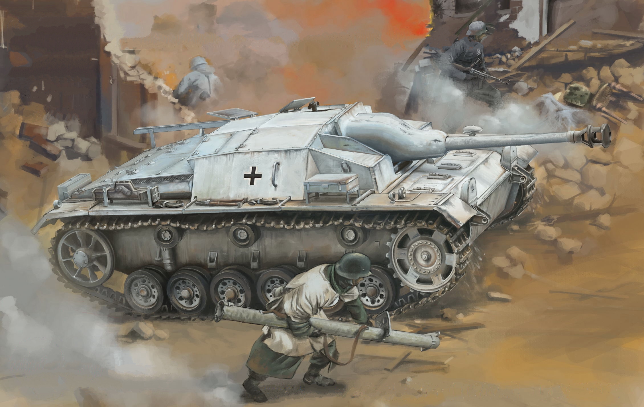 рисунок StuG III Ausf.C/D (Sd.Kfz.142)