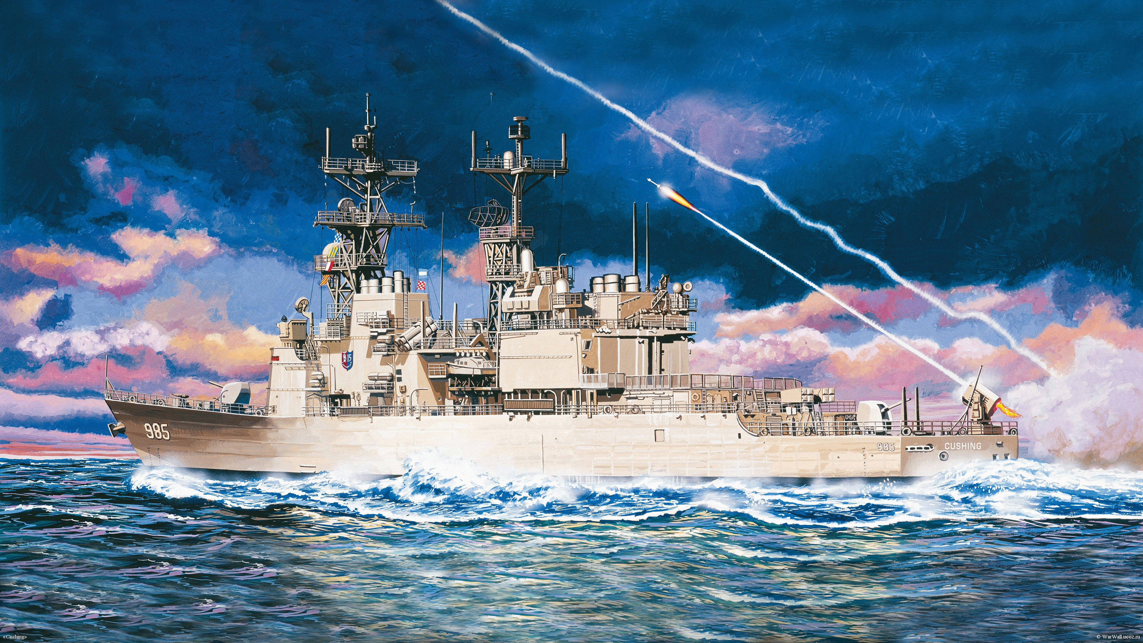 рисунок 1020 USS Cushing
