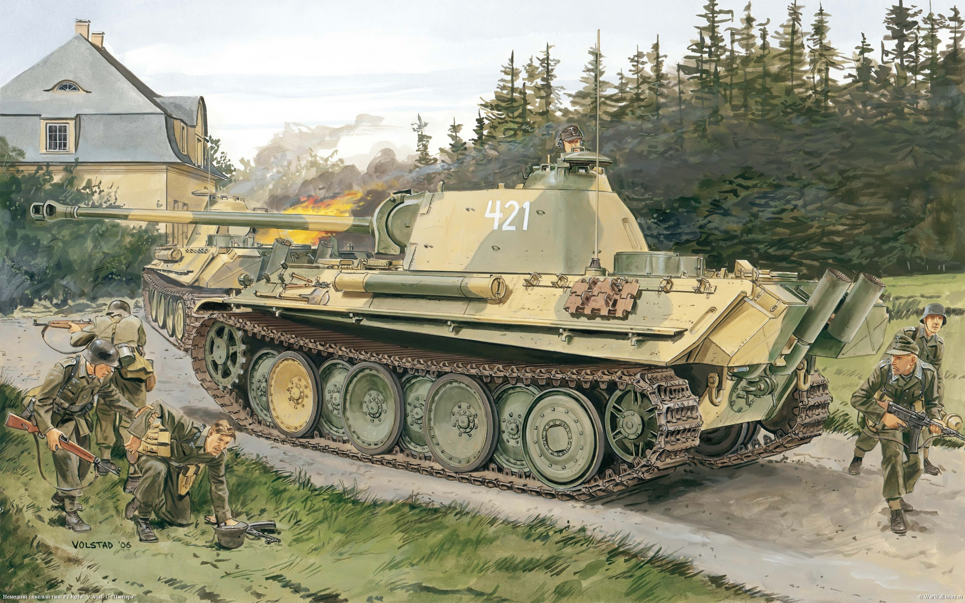 рисунок 6268 Pz.Kpfw. V Ausf. G