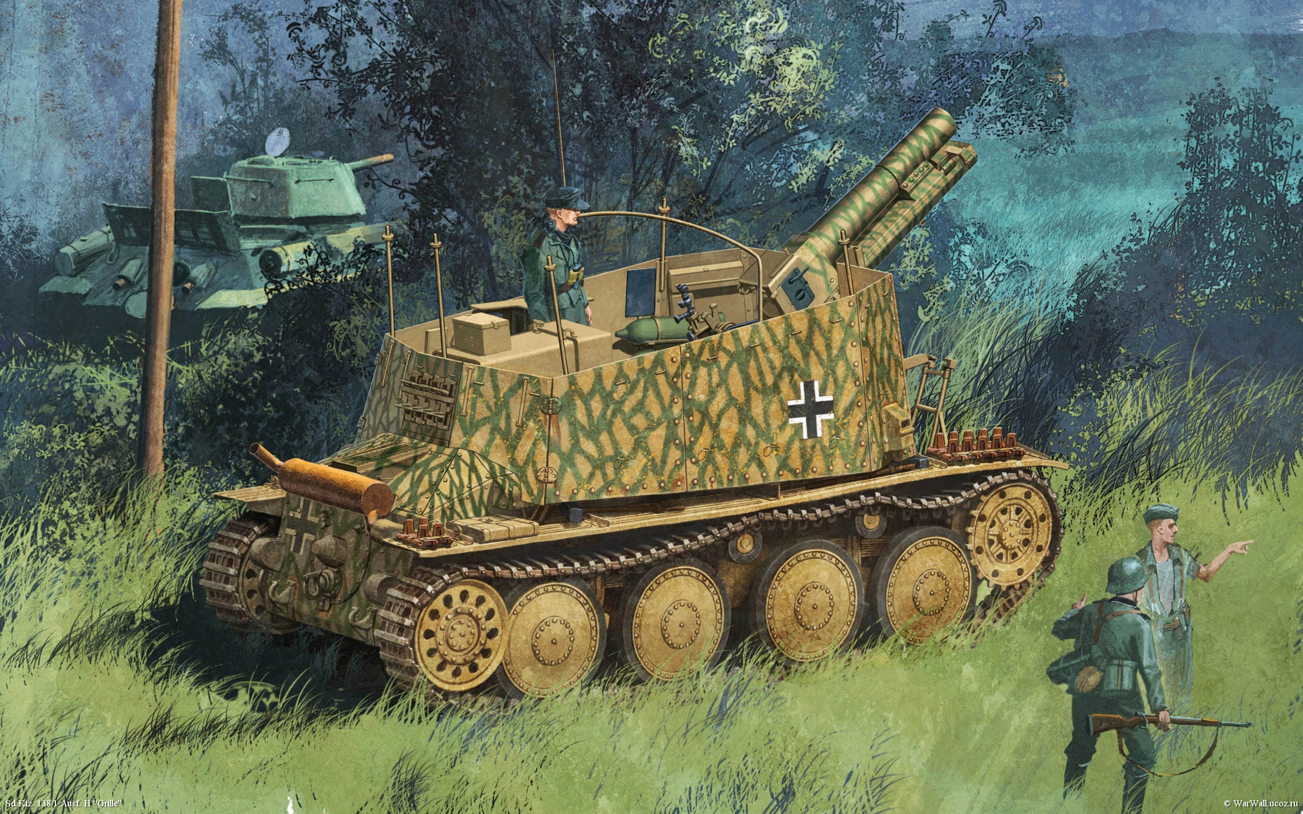 рисунок 6470 Sd.Kfz. 138 Ausf. H