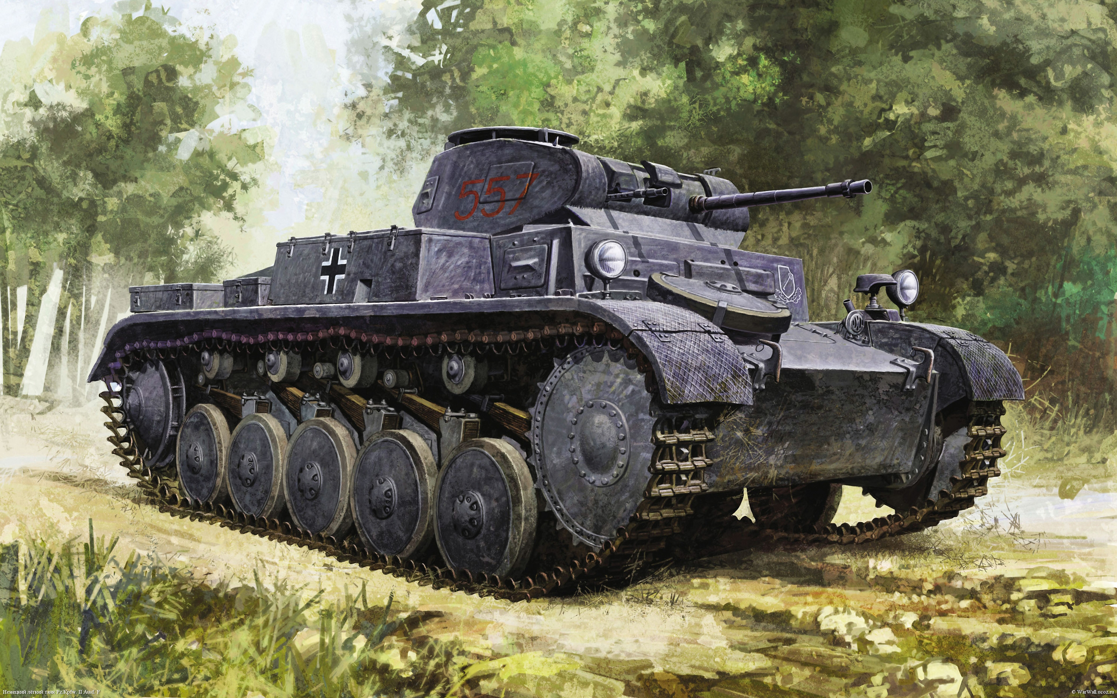 рисунок 6263 Pz.Kpfw. II Ausf. F