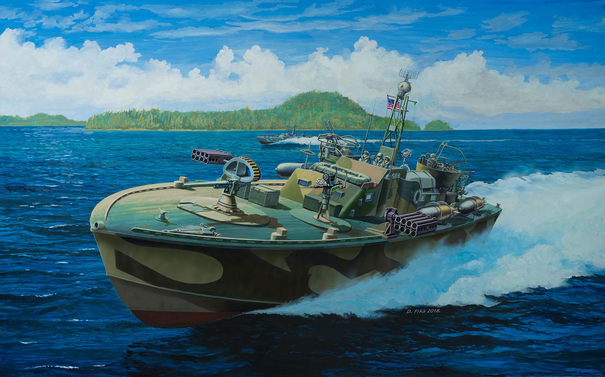рисунок Patrol Boat PT-588/PT-579 Late