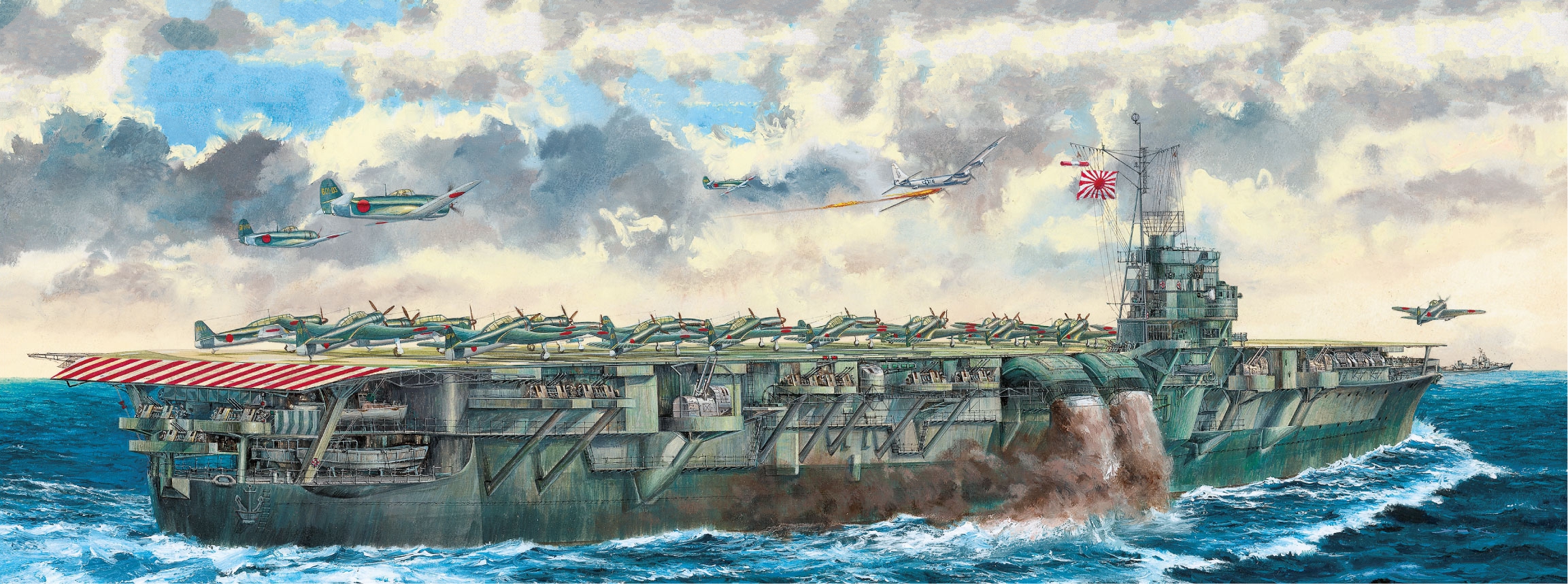рисунок IJN Aircraft Carrier Amagi