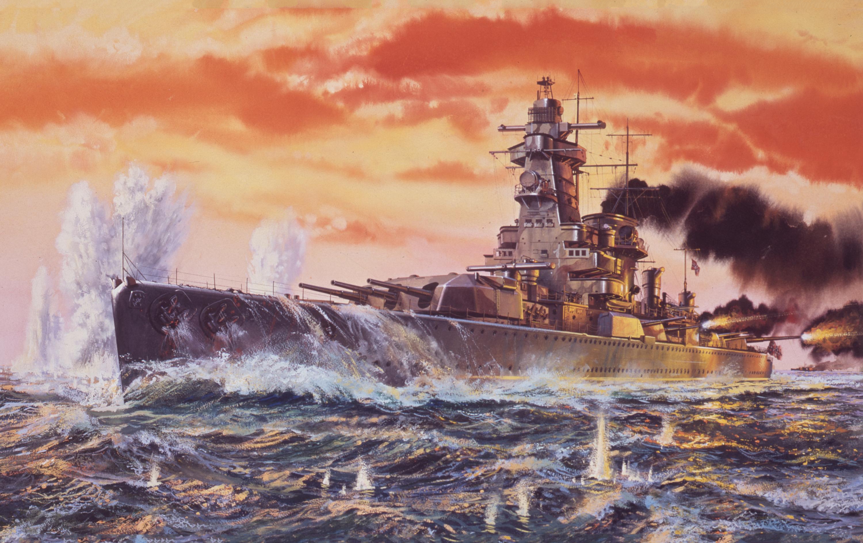 рисунок Heavy Cruiser Graf Spee