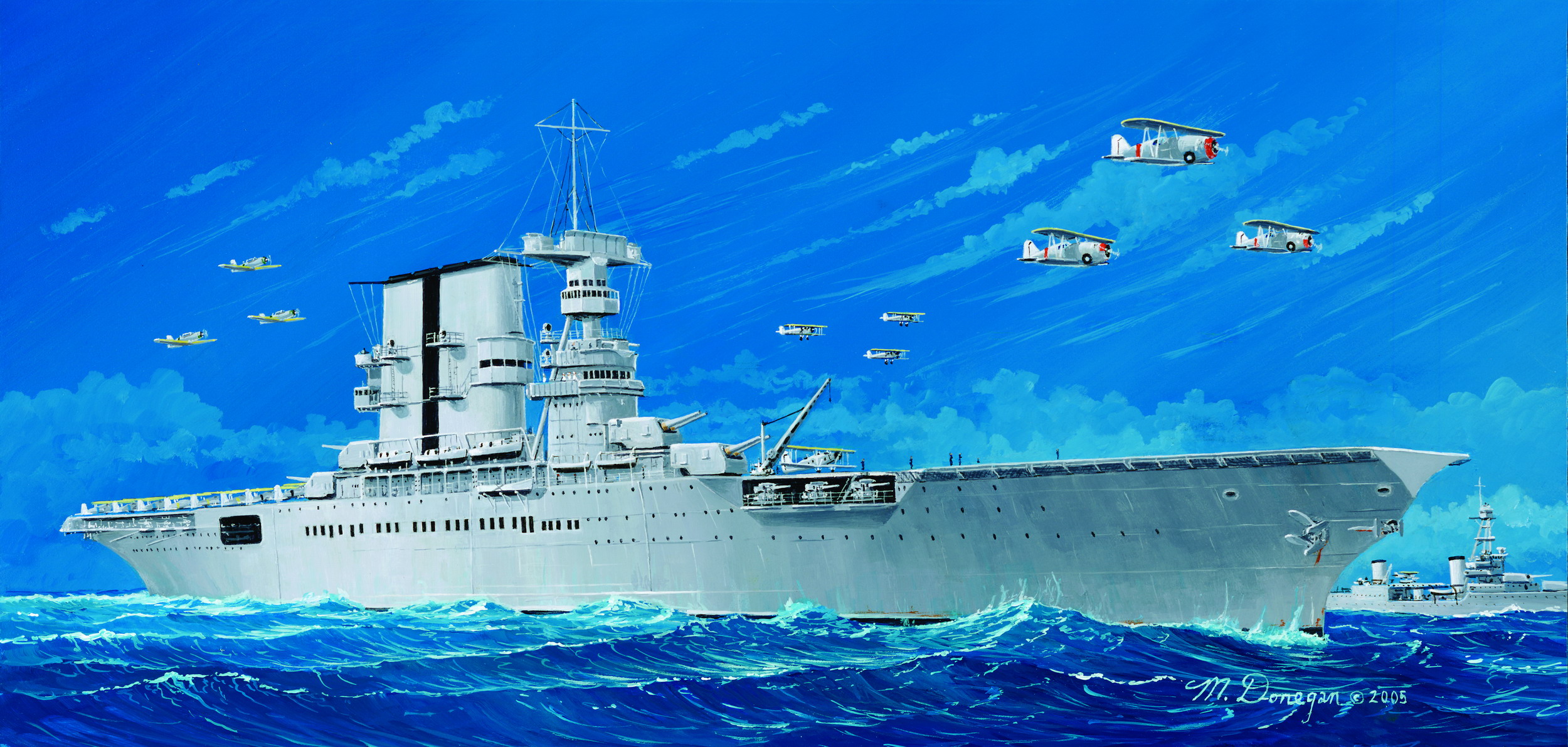 рисунок USS Saratoga CV-3 1936-1940