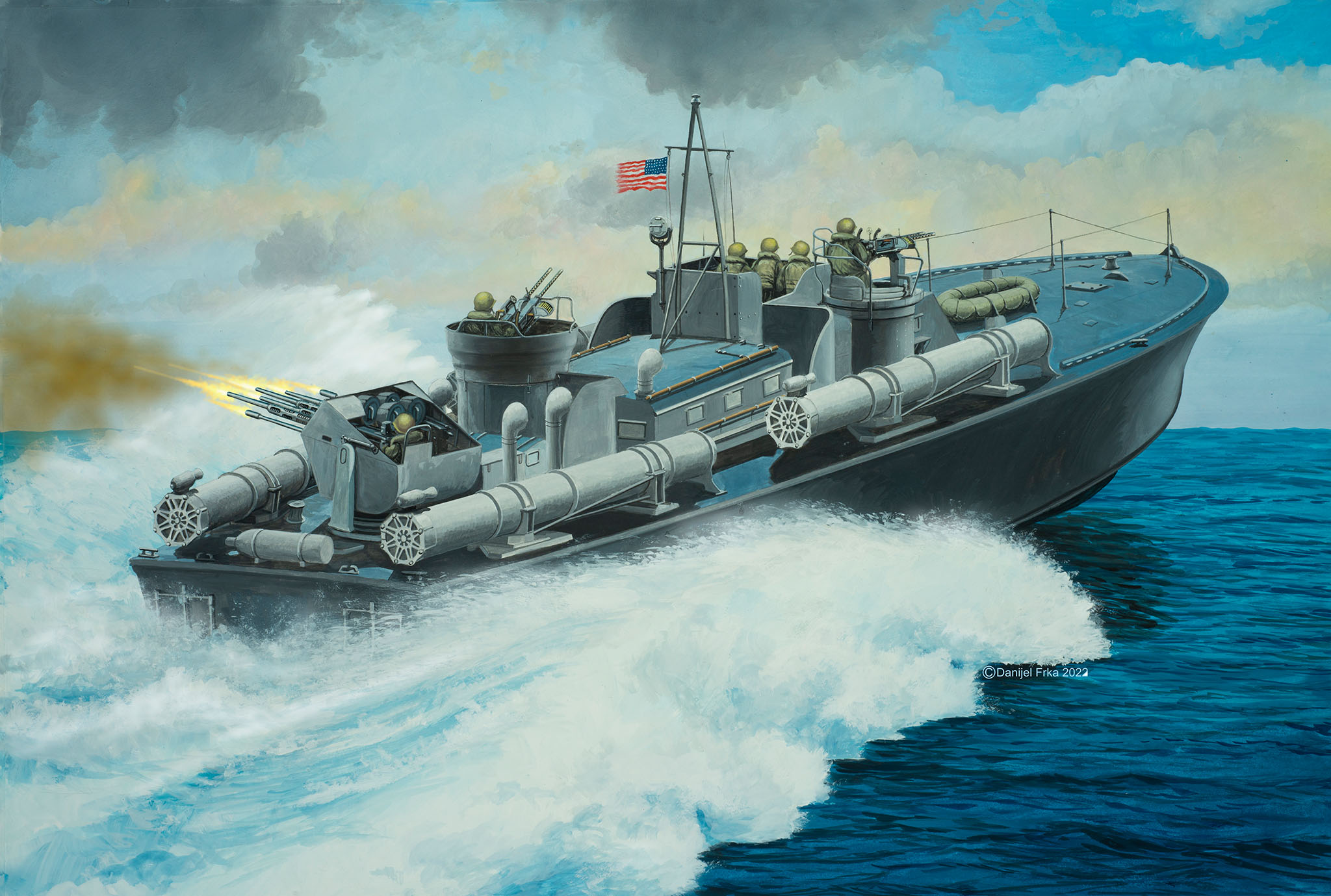 рисунок Patrol Torpedo Boat PT-160