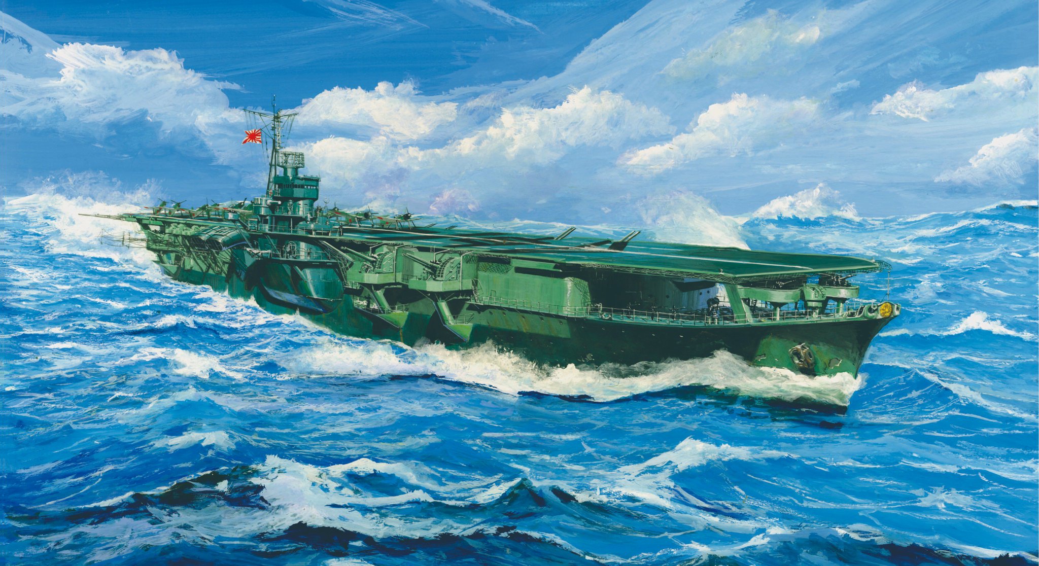 рисунок IJN Aircraft Carrier Unryu