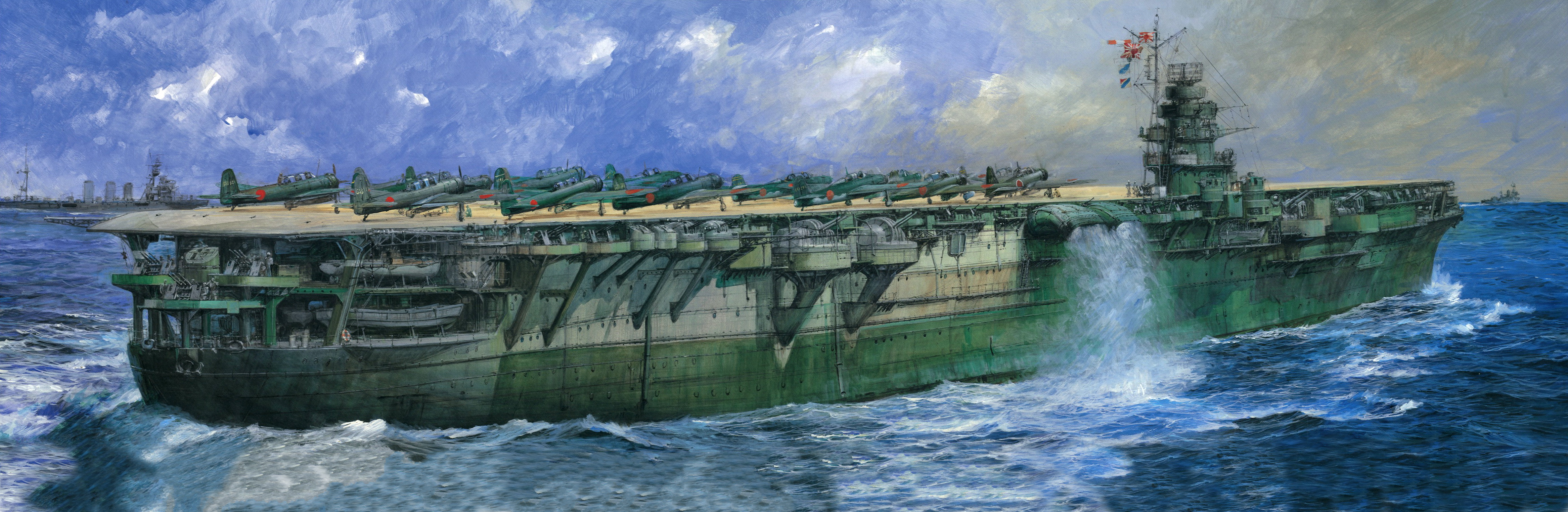 рисунок IJN Aircraft Carrier Zuikaku