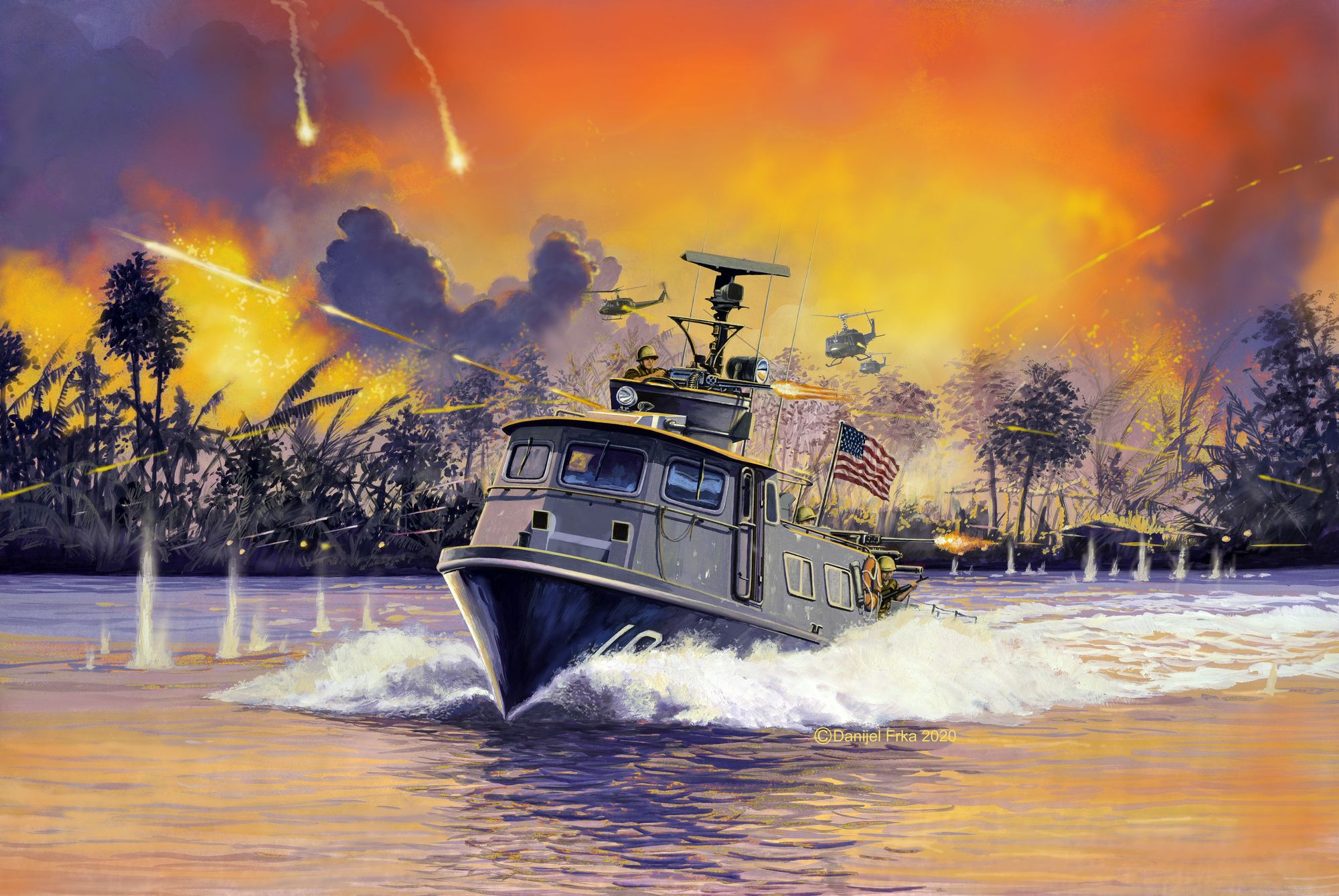 рисунок US Navy Swift Boat Mk.I