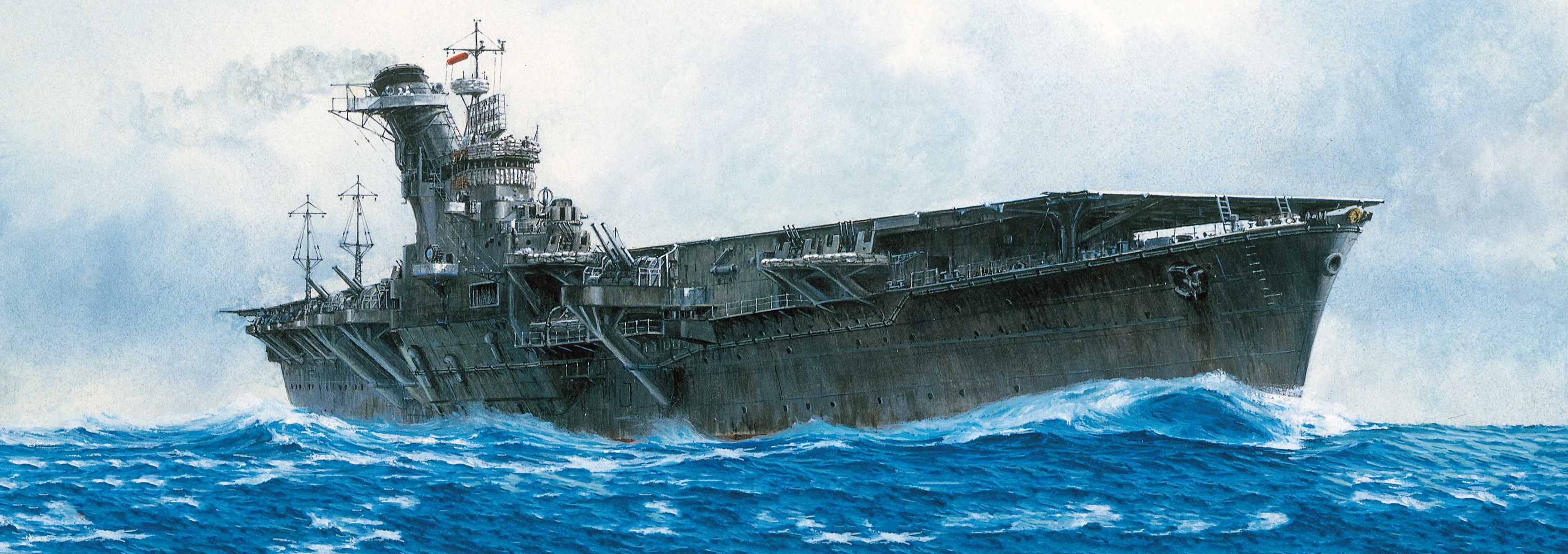 рисунок IJN Aircraft Carrier Junyo 1944