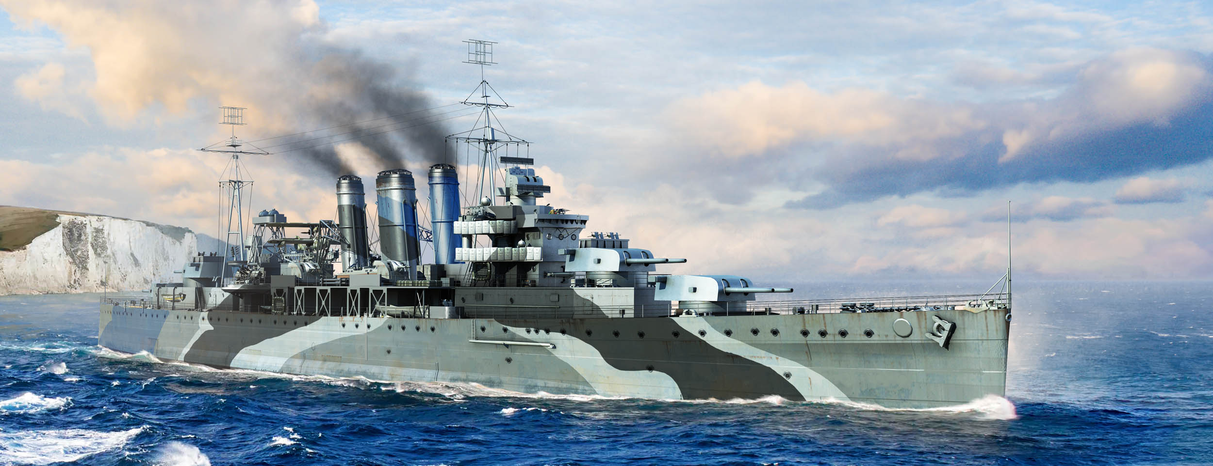 рисунок HMS Kent