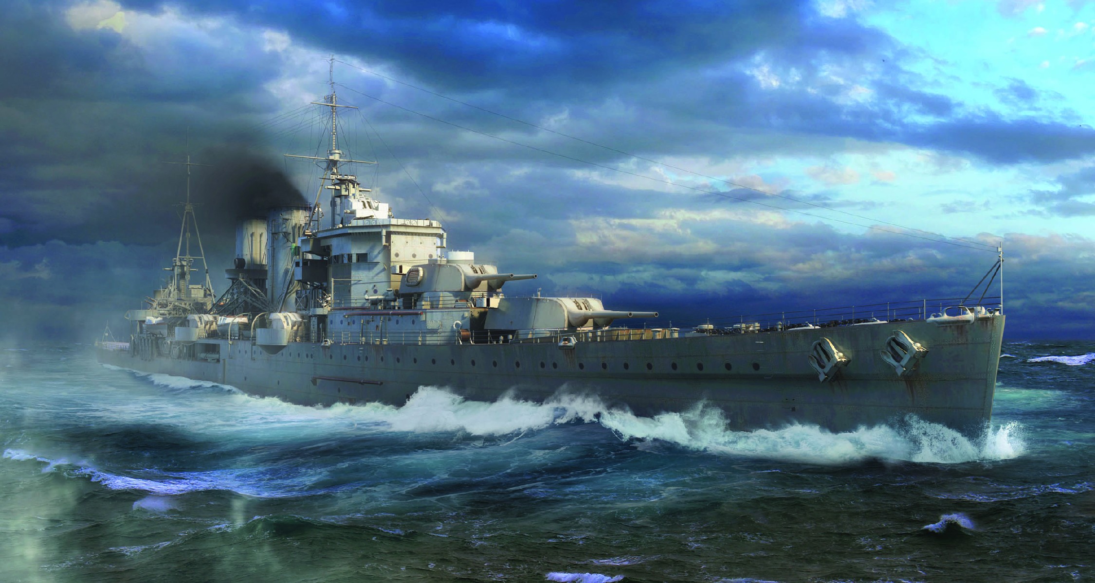 рисунок HMS Exeter