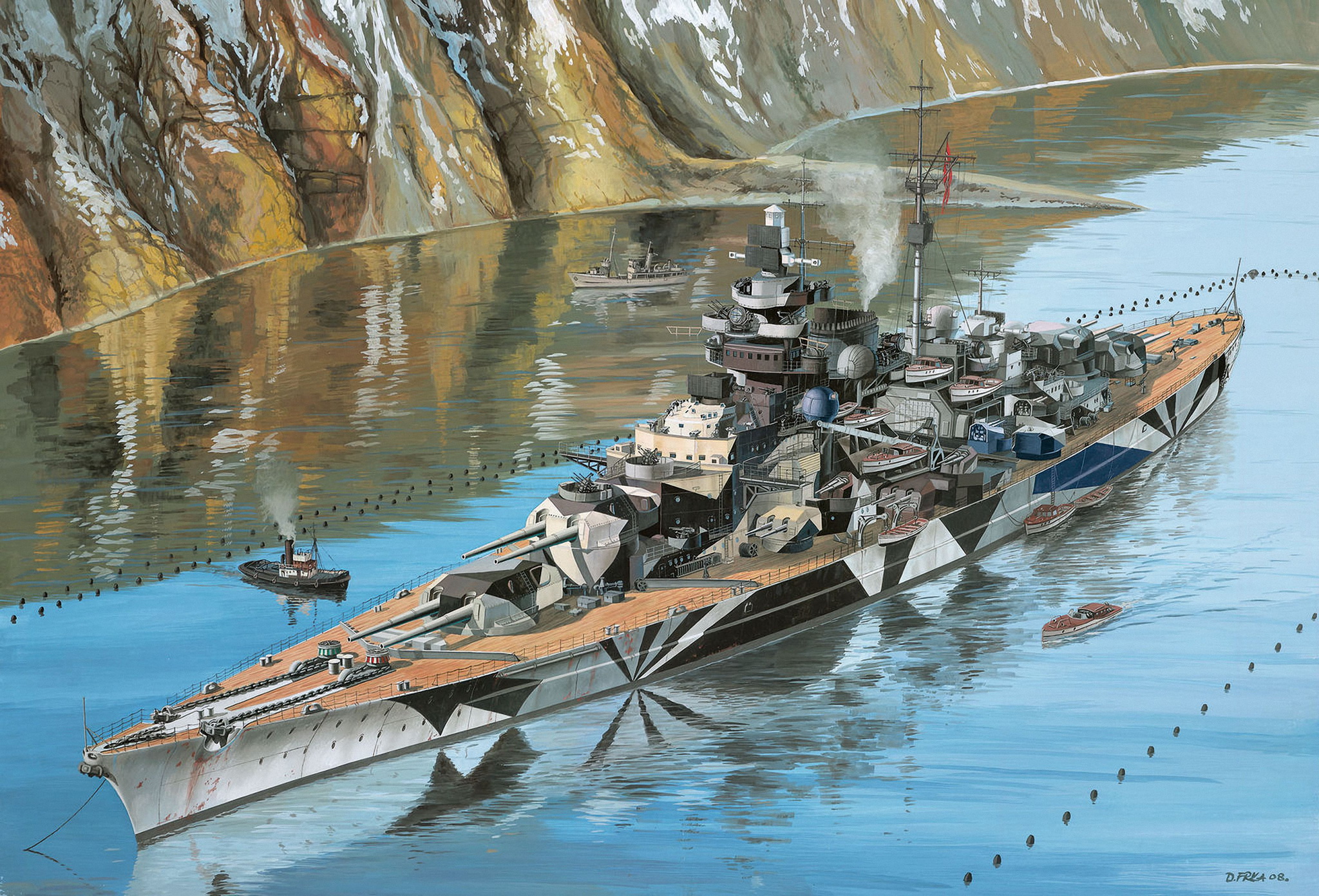рисунок Tirpitz
