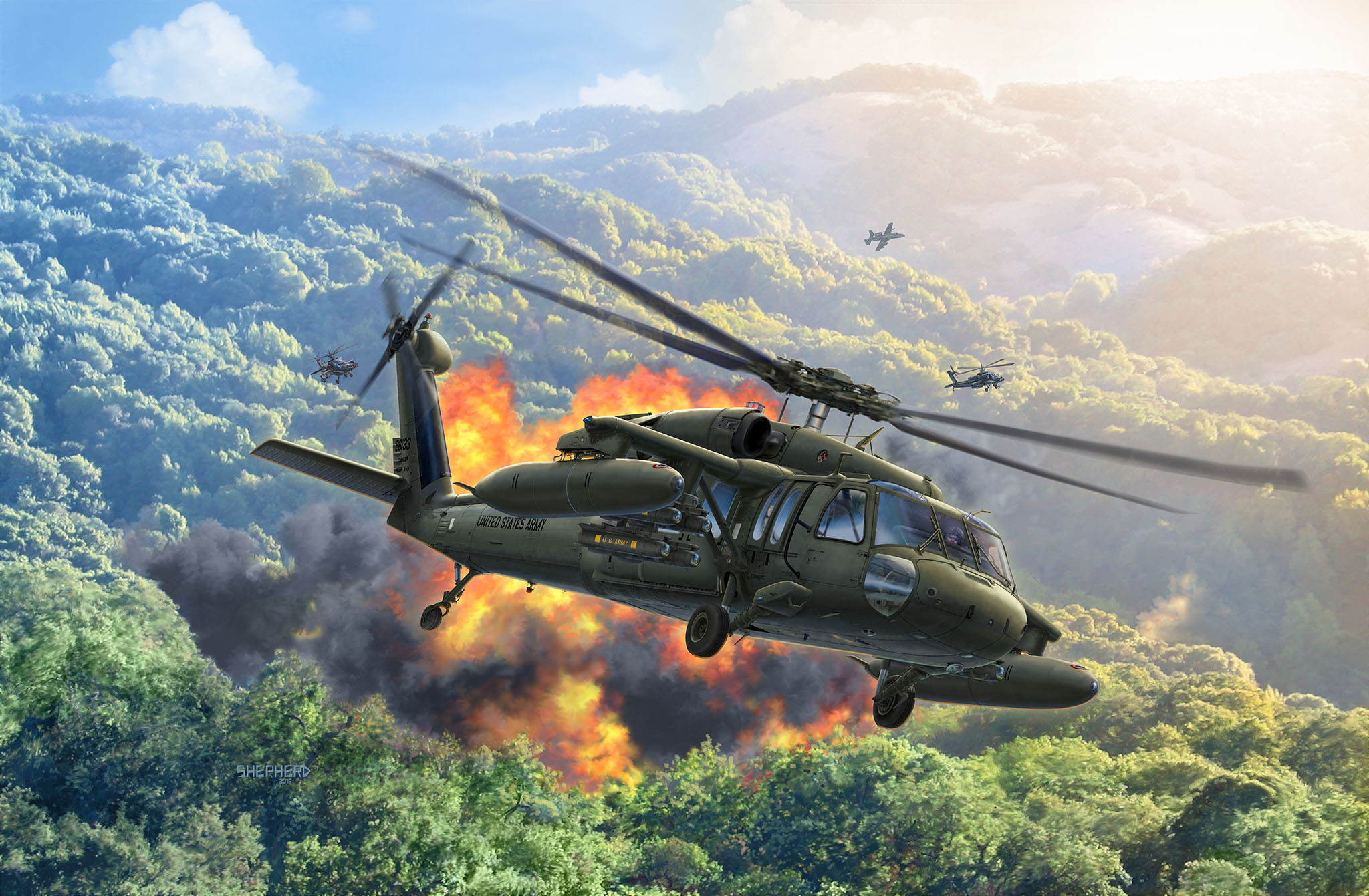 рисунок UH-60A