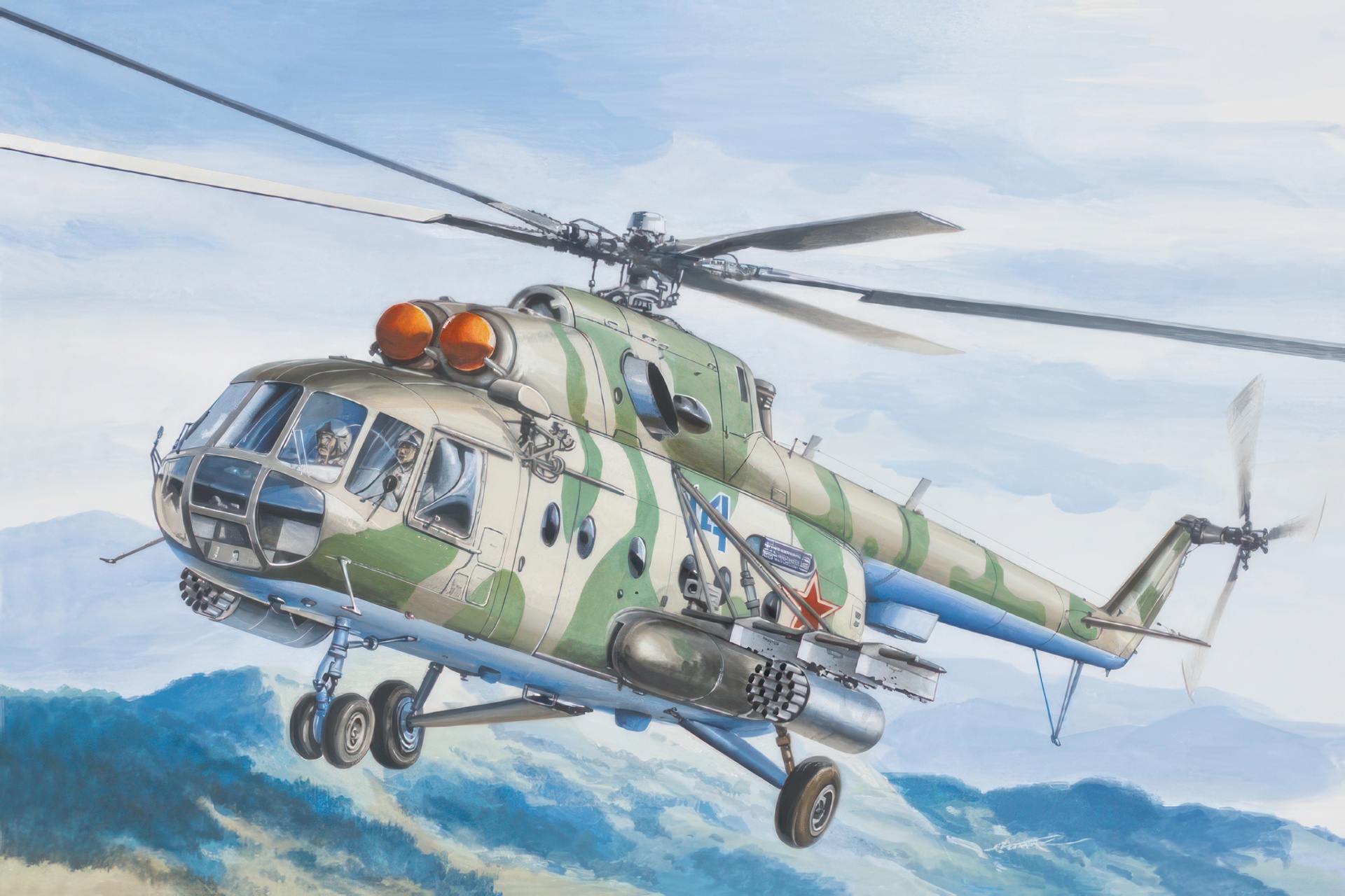 рисунок Ми-8МТ