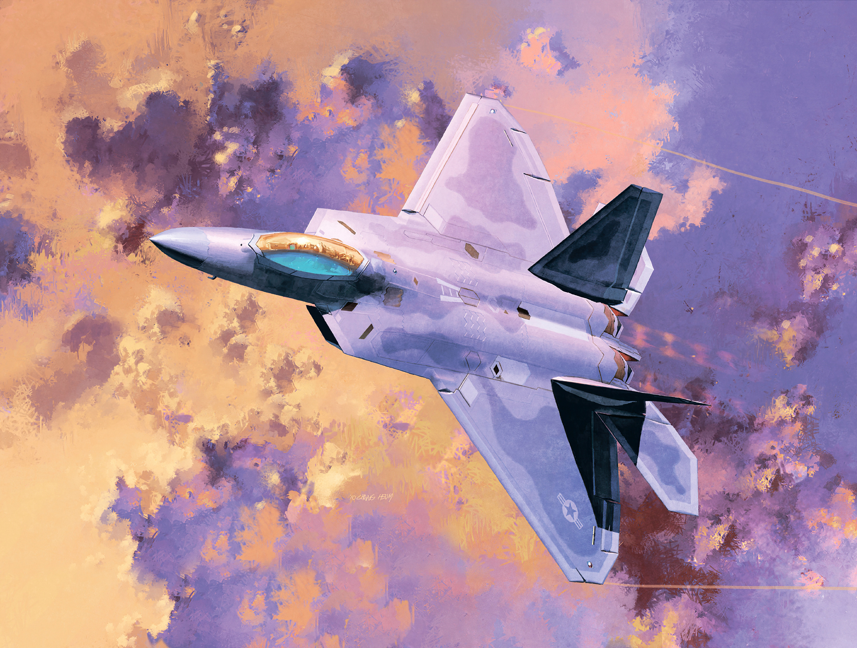 рисунок Air Dominance Fighter F-22A