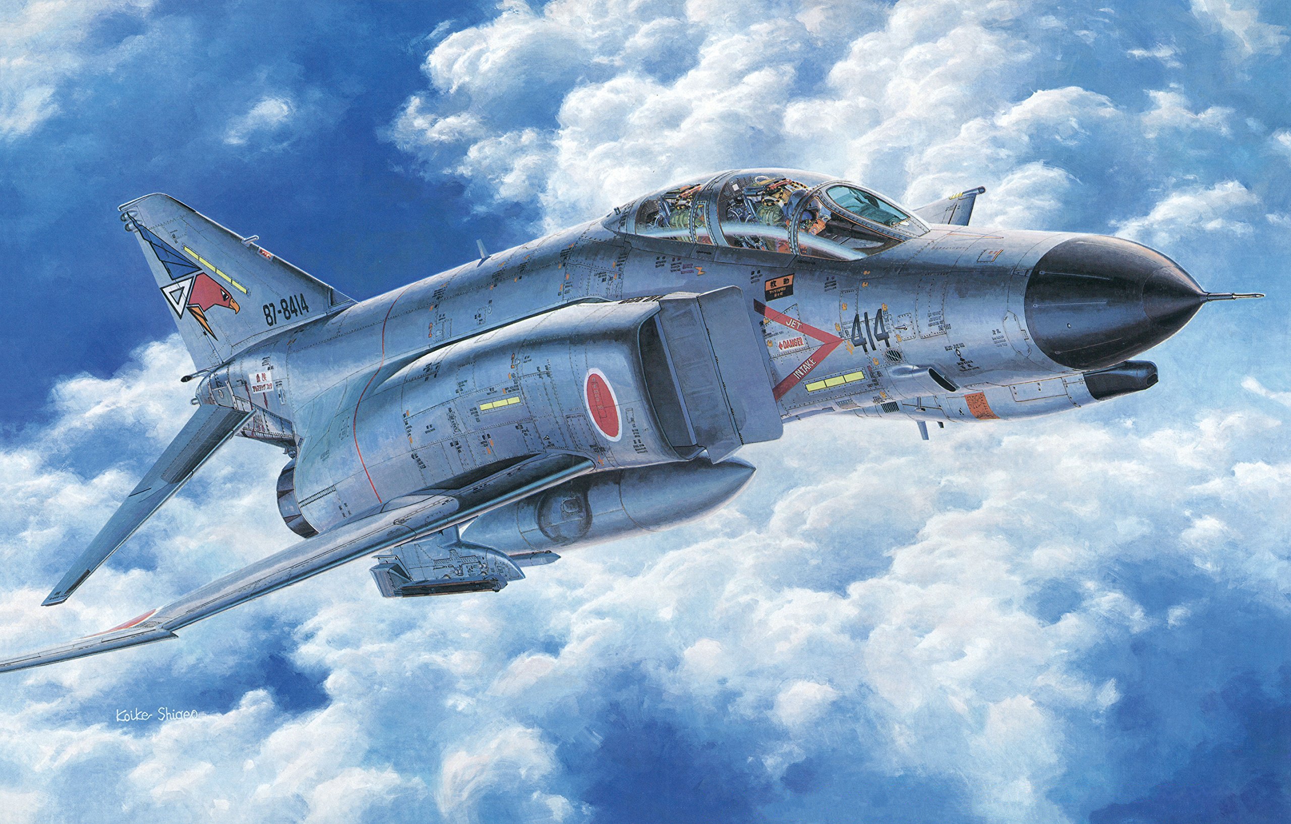 рисунок F-4EJ kai Super Phantom