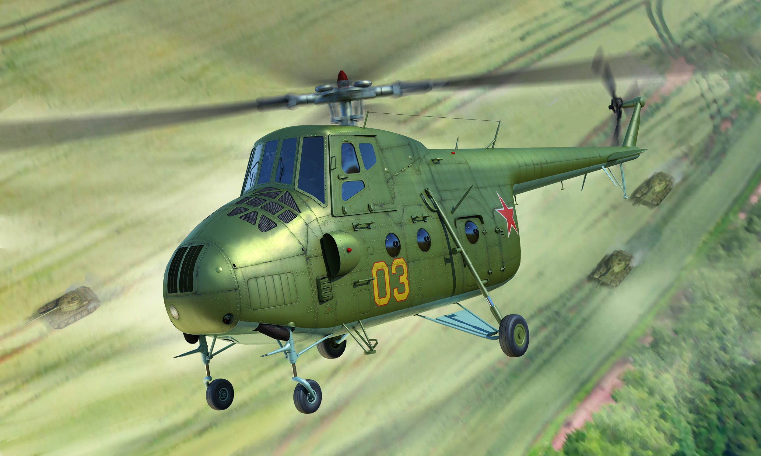 рисунок Mi-4 Hound