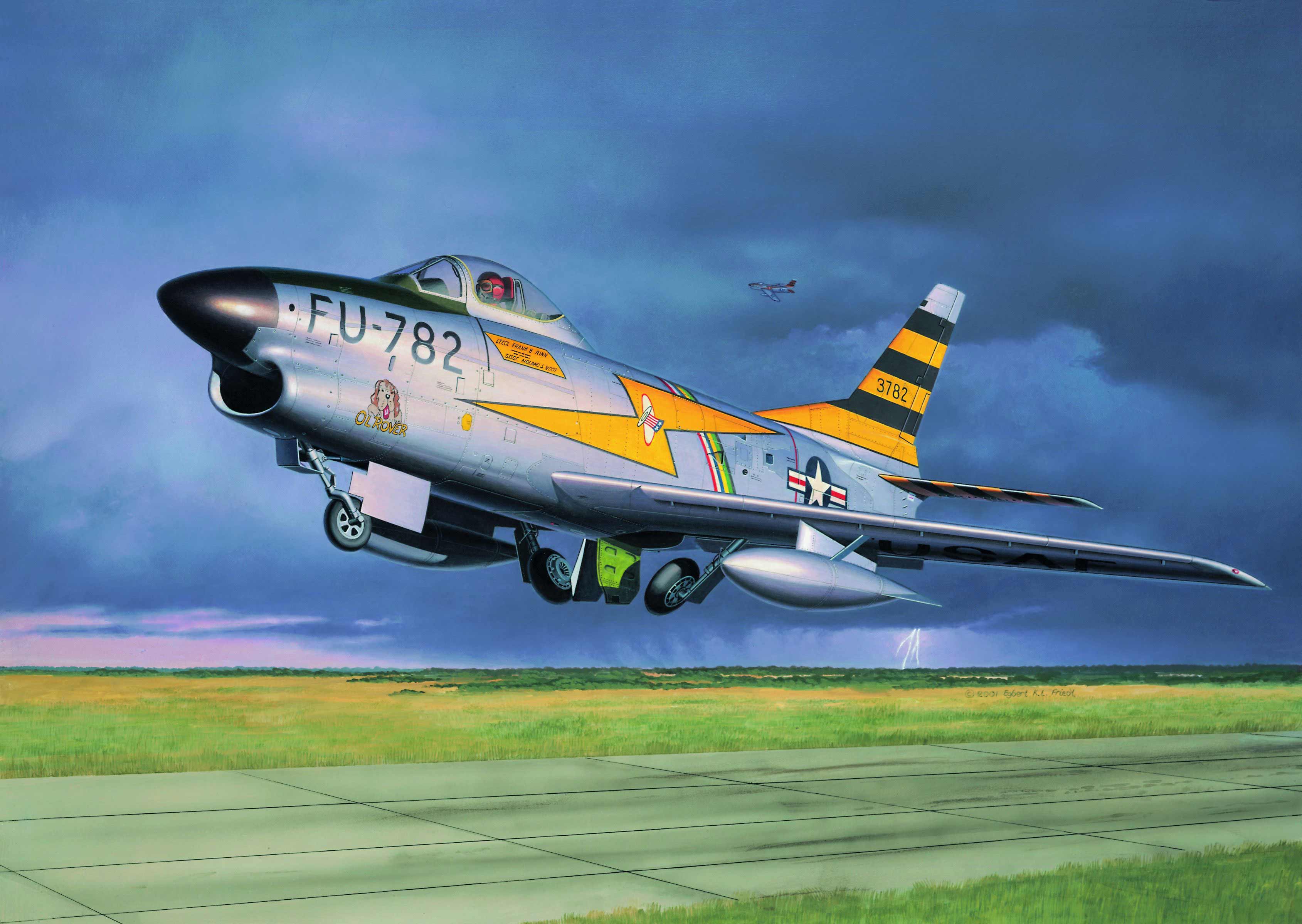 рисунок F-86D Dog Sabre