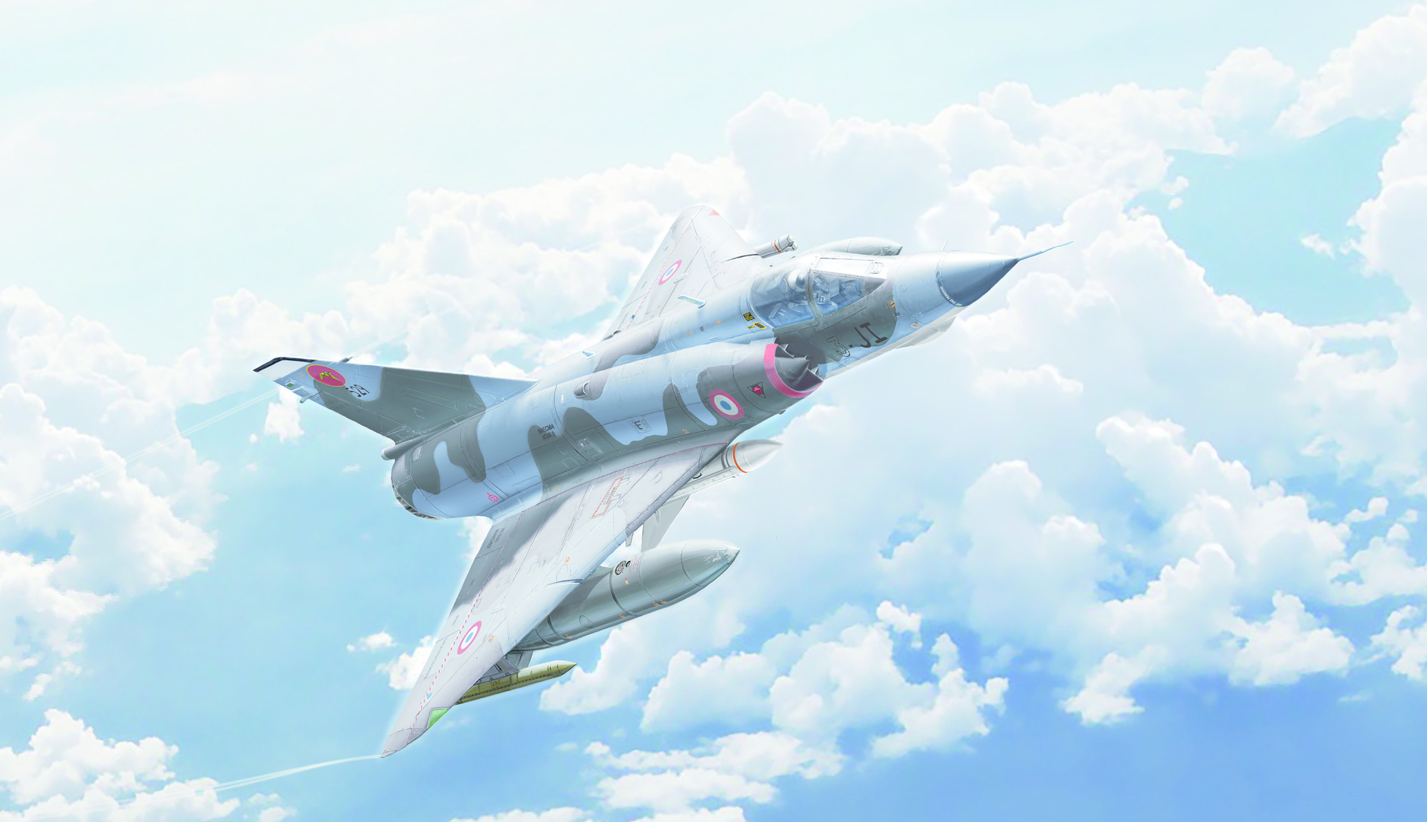 рисунок Dassault Mirage IIIE