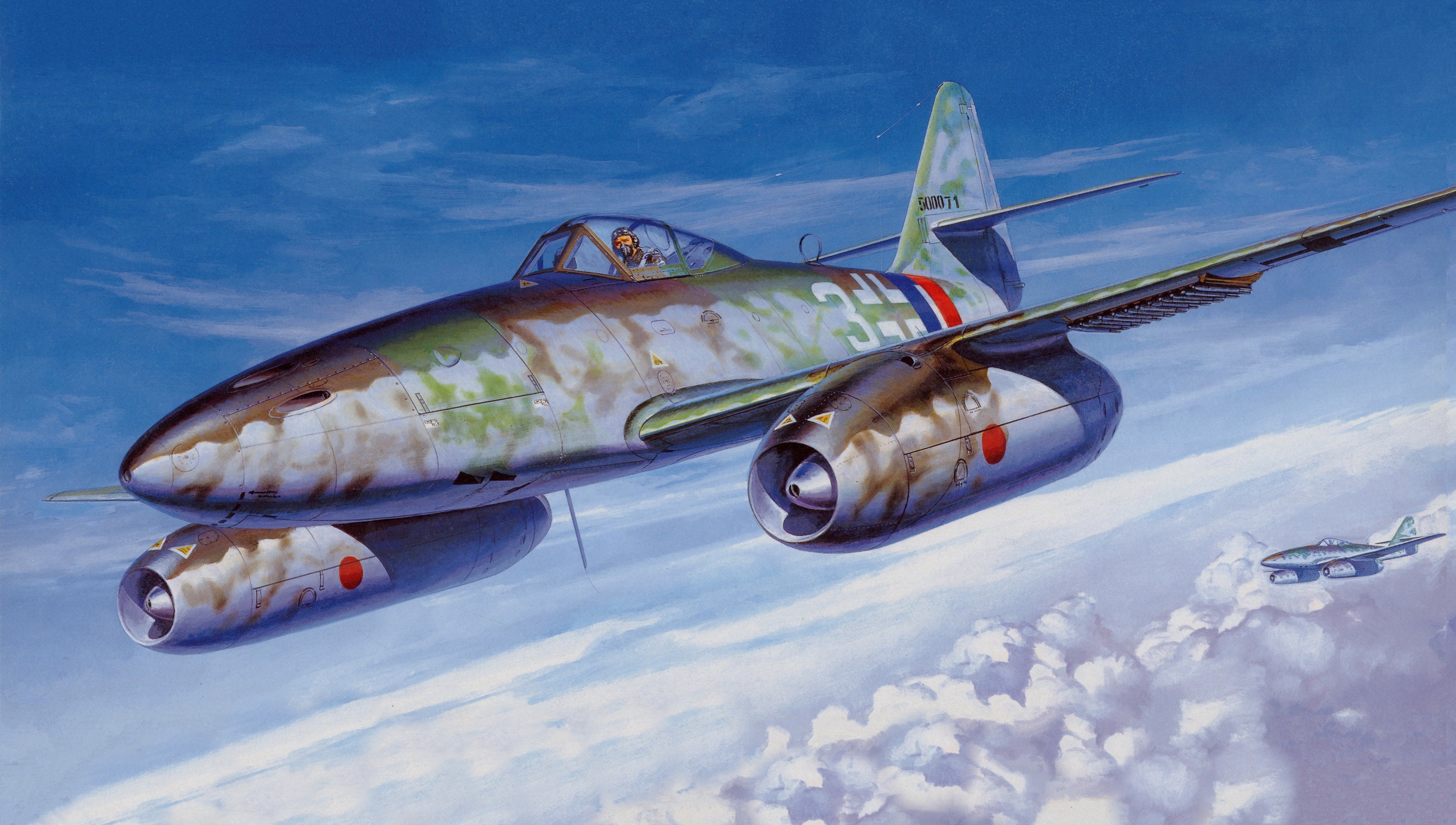 рисунок Messerschmitt Me 262A-1a