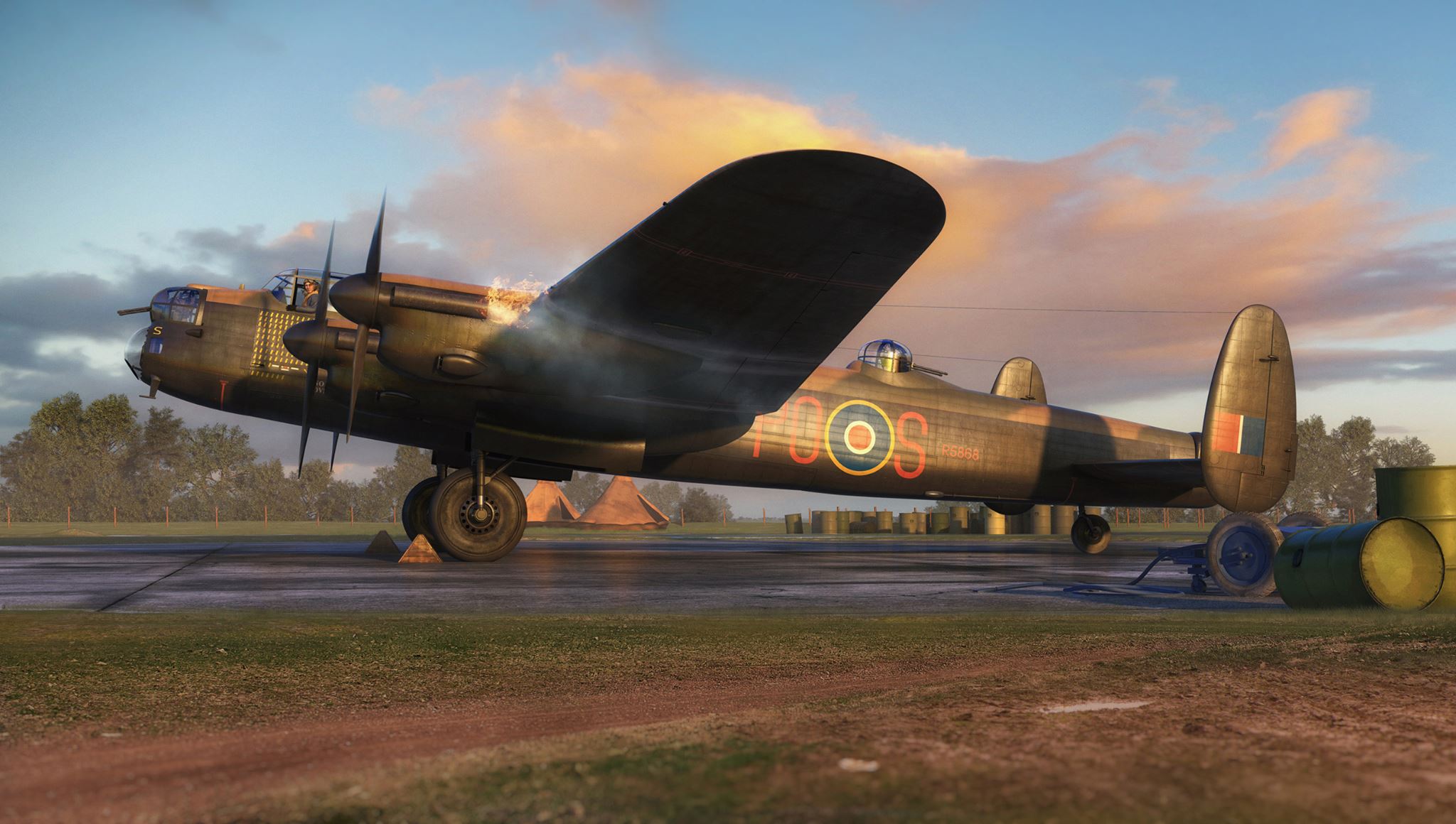 рисунок Avro Lancaster B.III