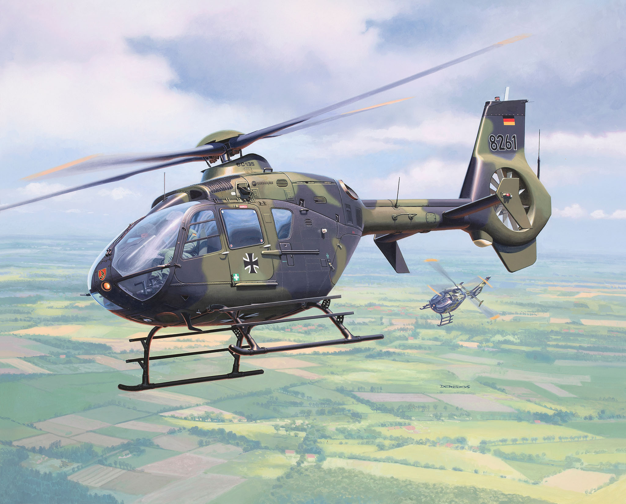 рисунок EC135 Heeresflieger/Germ. Army Aviation