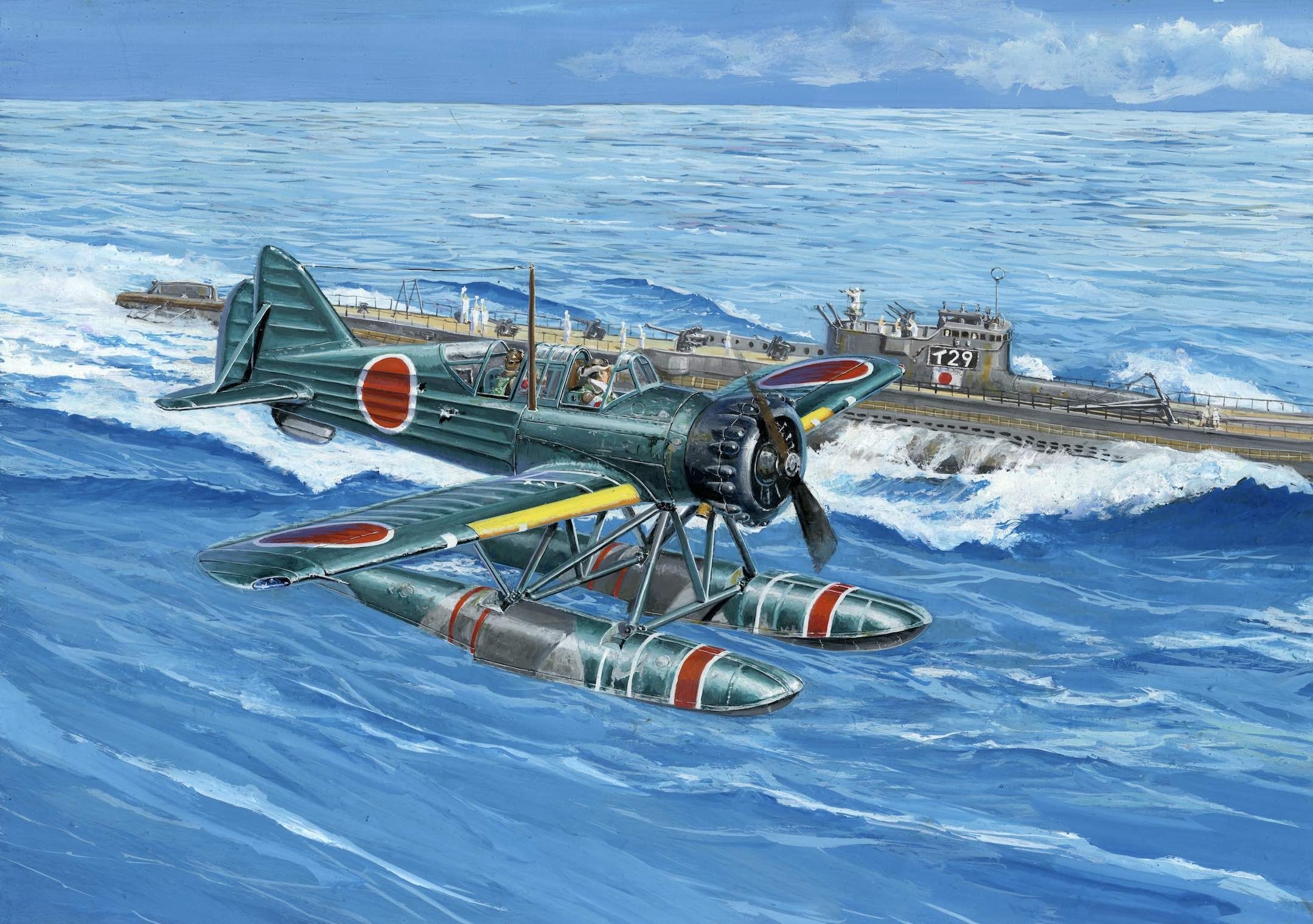 рисунок Yokosuka E14Y Type 0