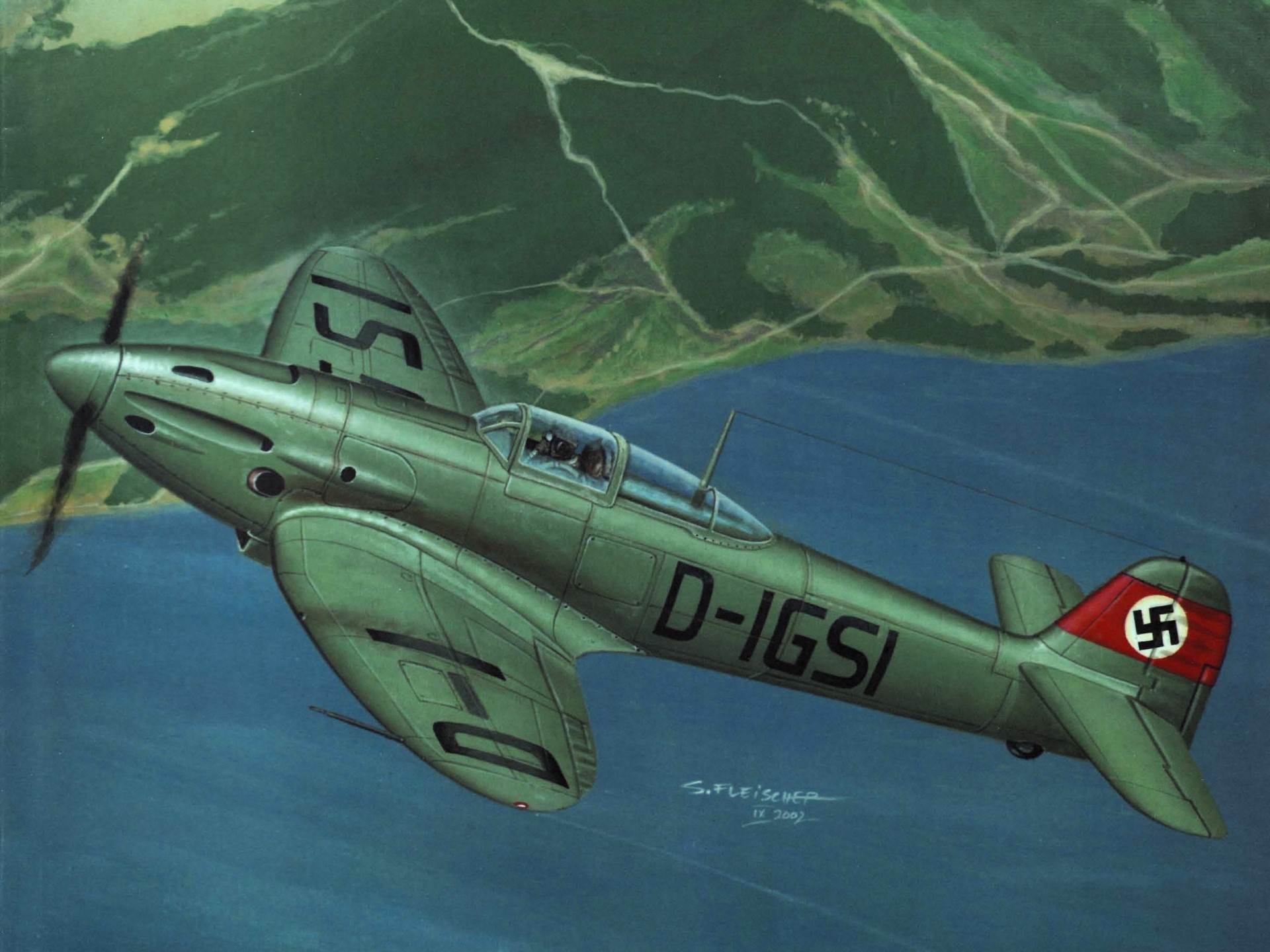 рисунок Heinkel 112