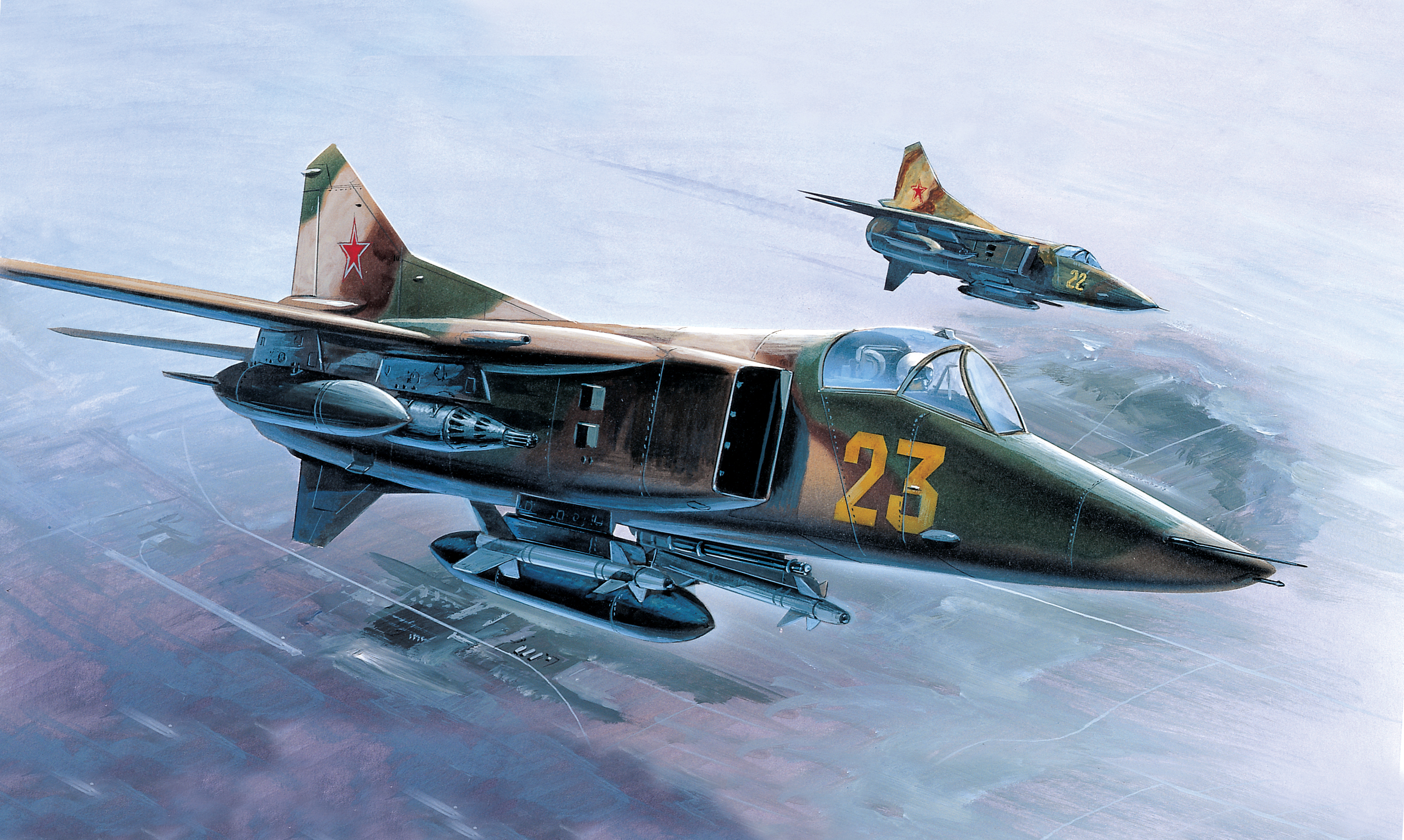рисунок MiG-27 Flogger-D
