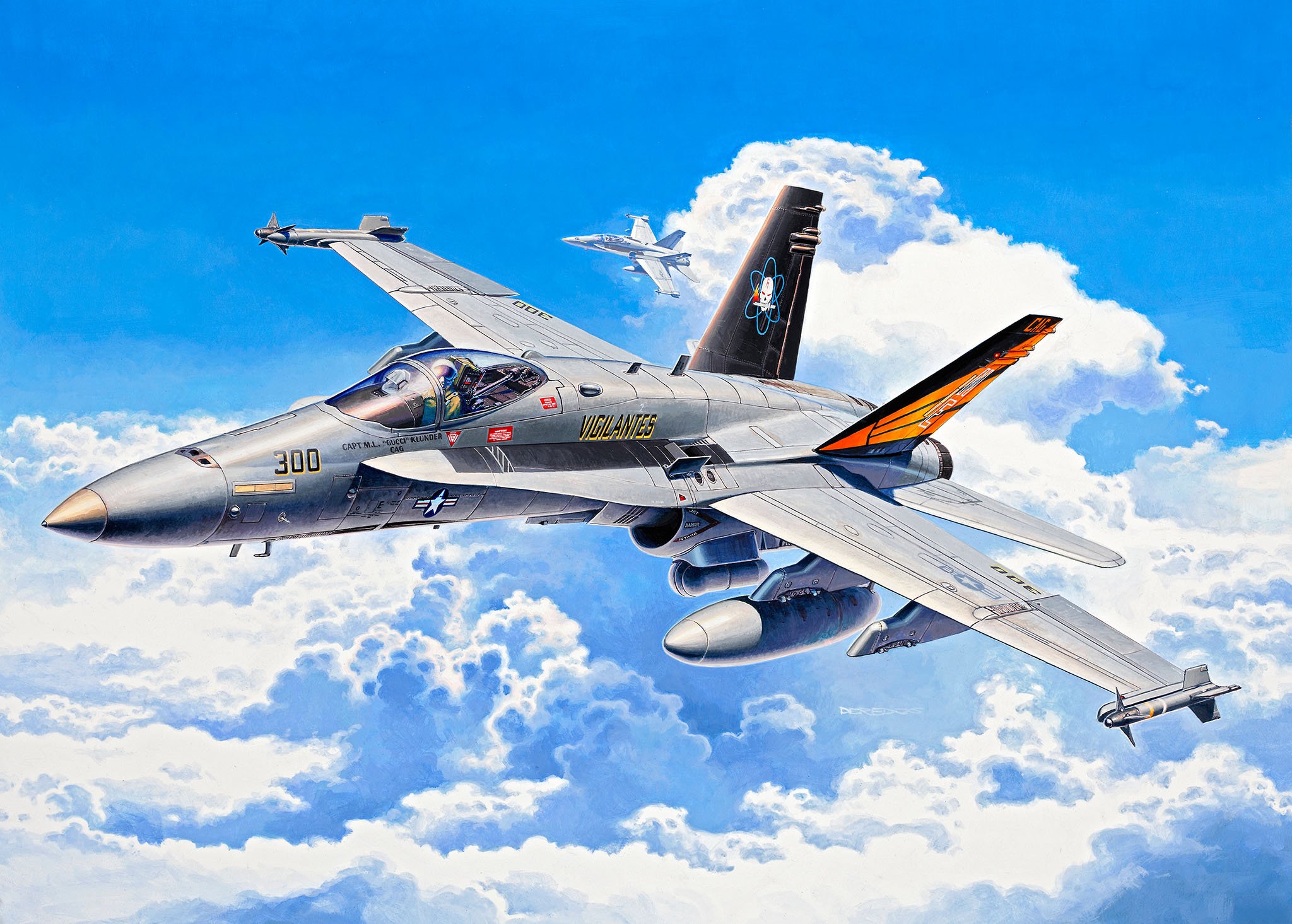рисунок F/A-18C Hornet