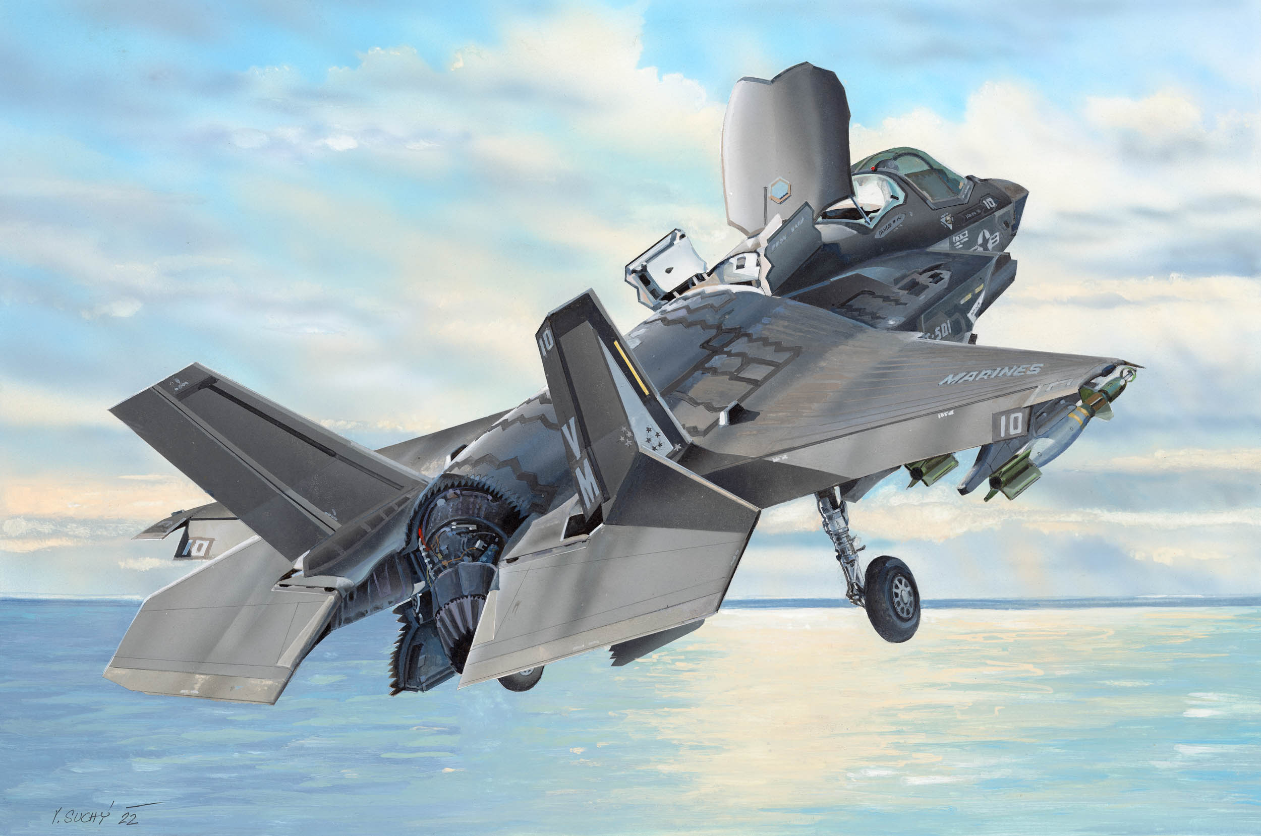 рисунок F-35B Lightning II