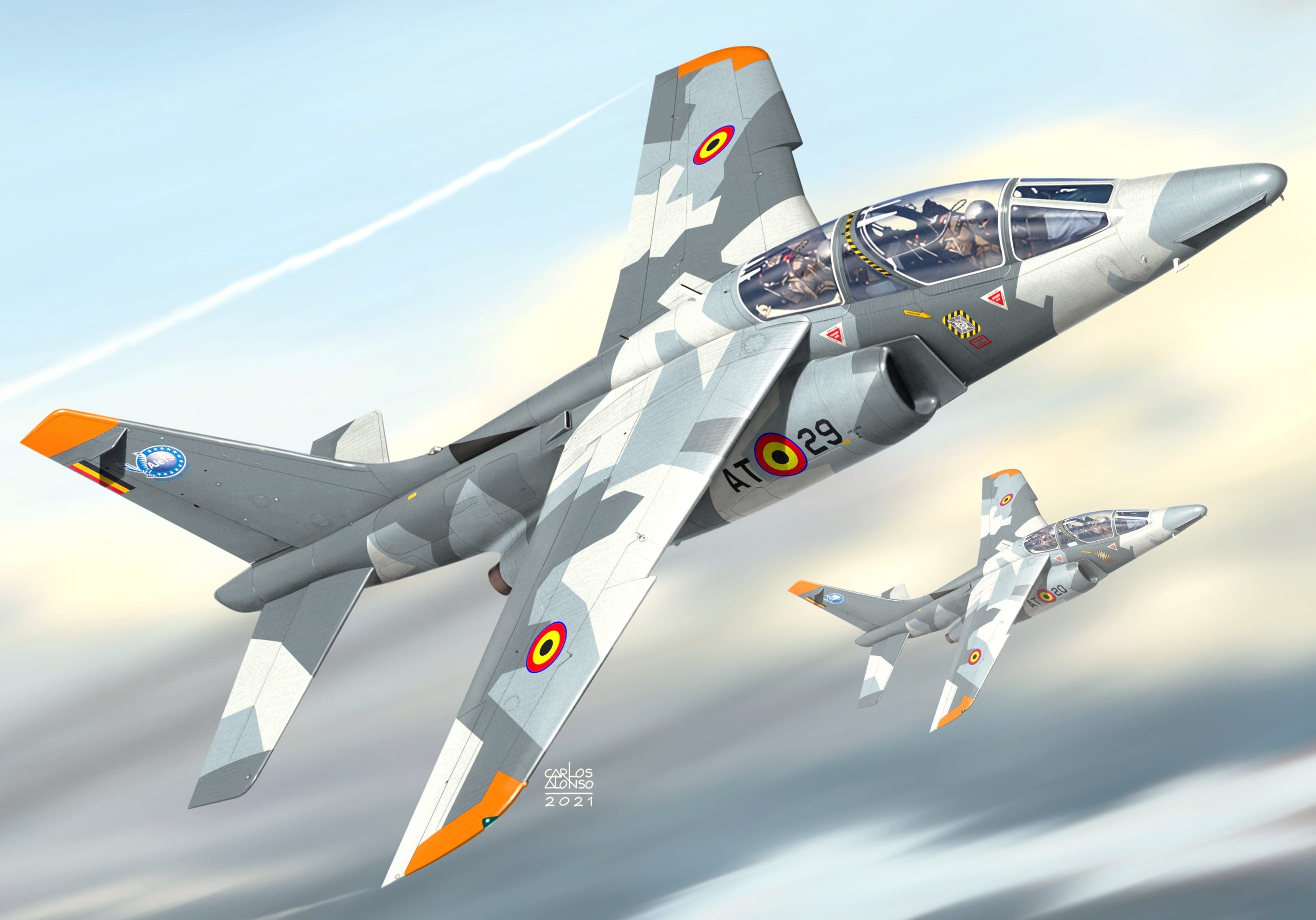 рисунок Alpha Jet E