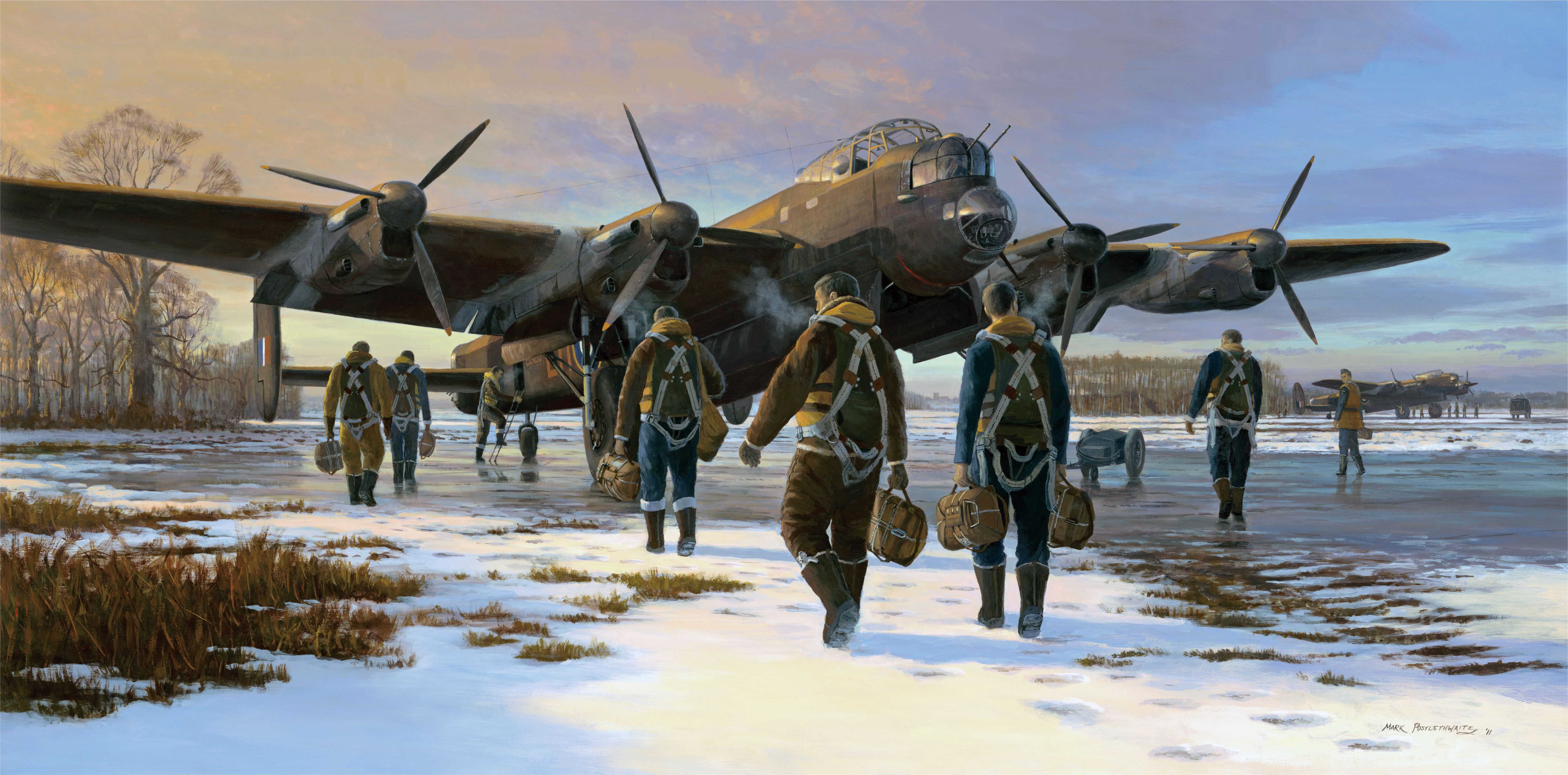 рисунок Avro Lancaster B.Mk.I