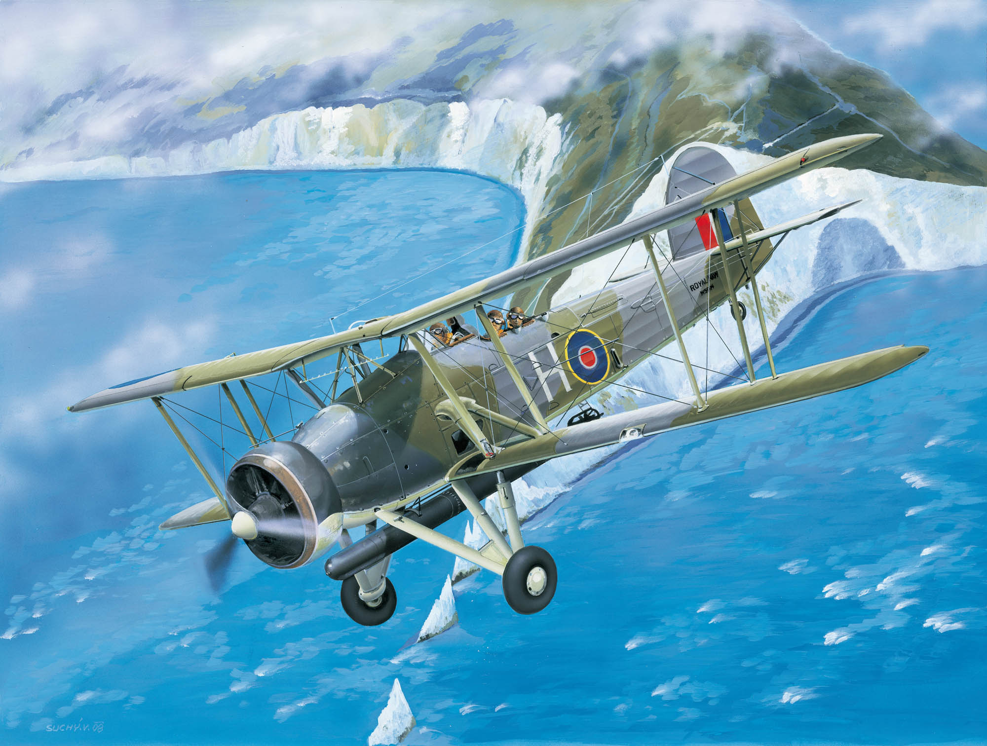 рисунок Fairey Swordfish Mk.I