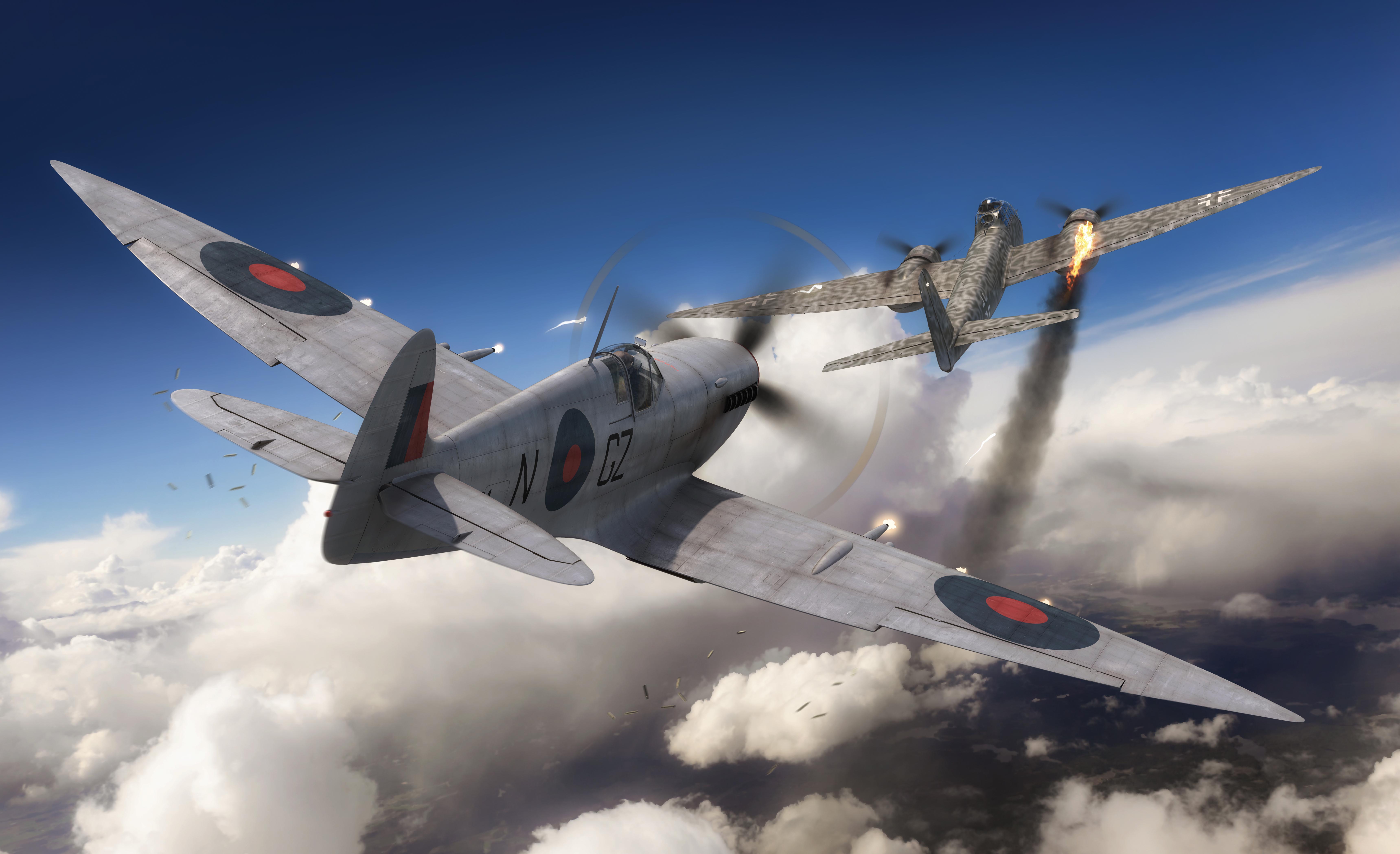 рисунок Spitfire HF Mk.VIII