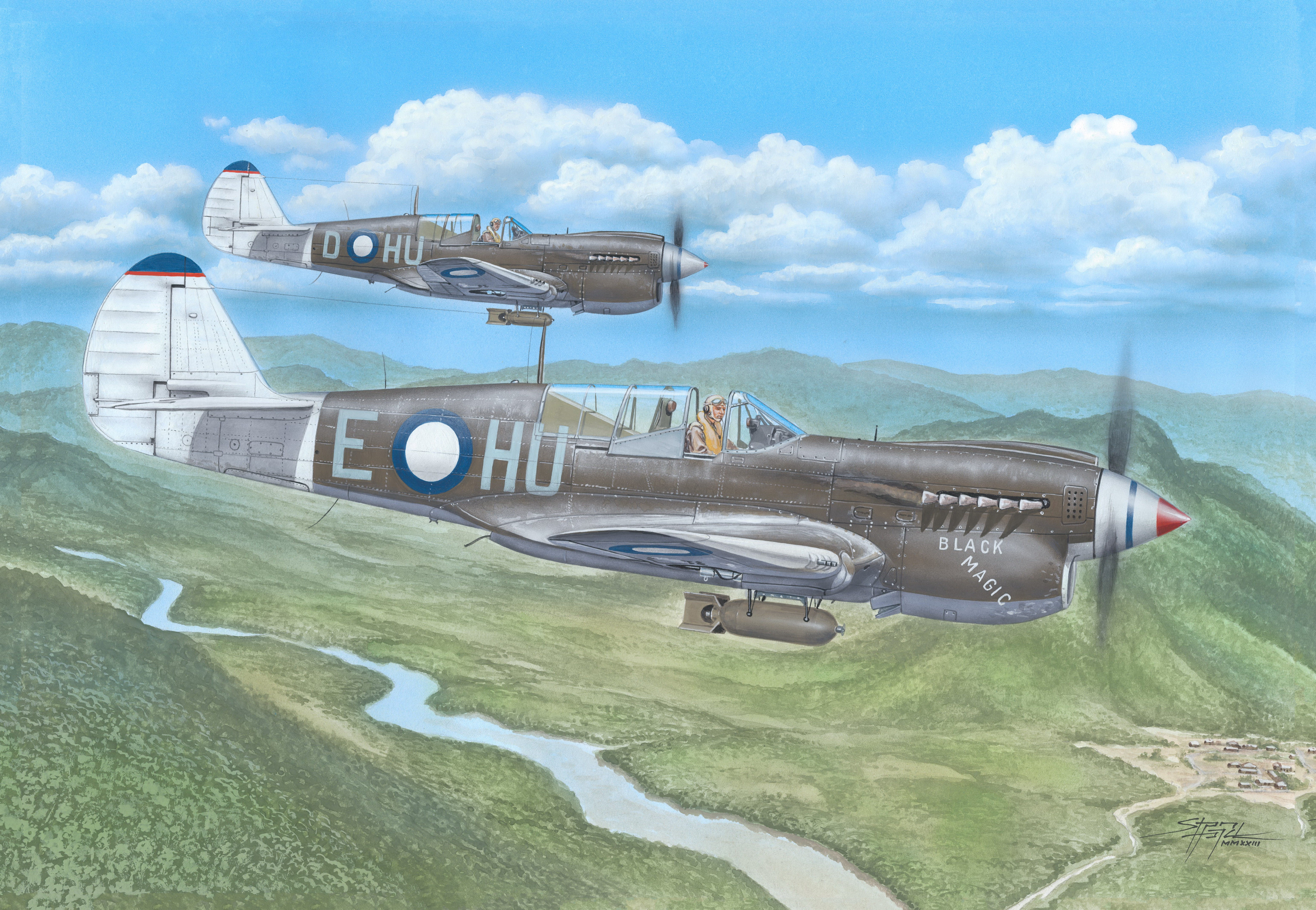 рисунок Kittyhawk Mk.IV