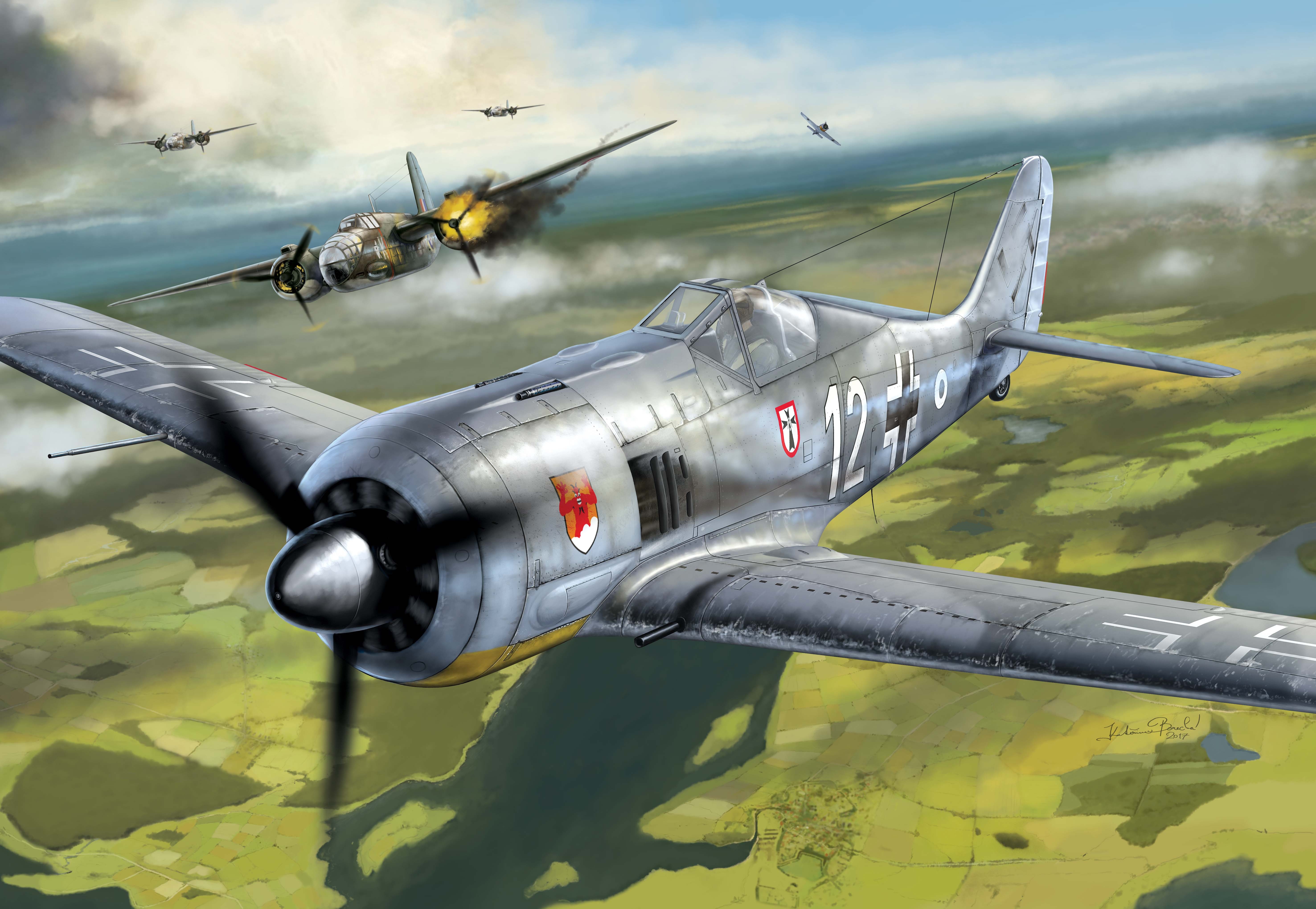 рисунок Fw 190A-3
