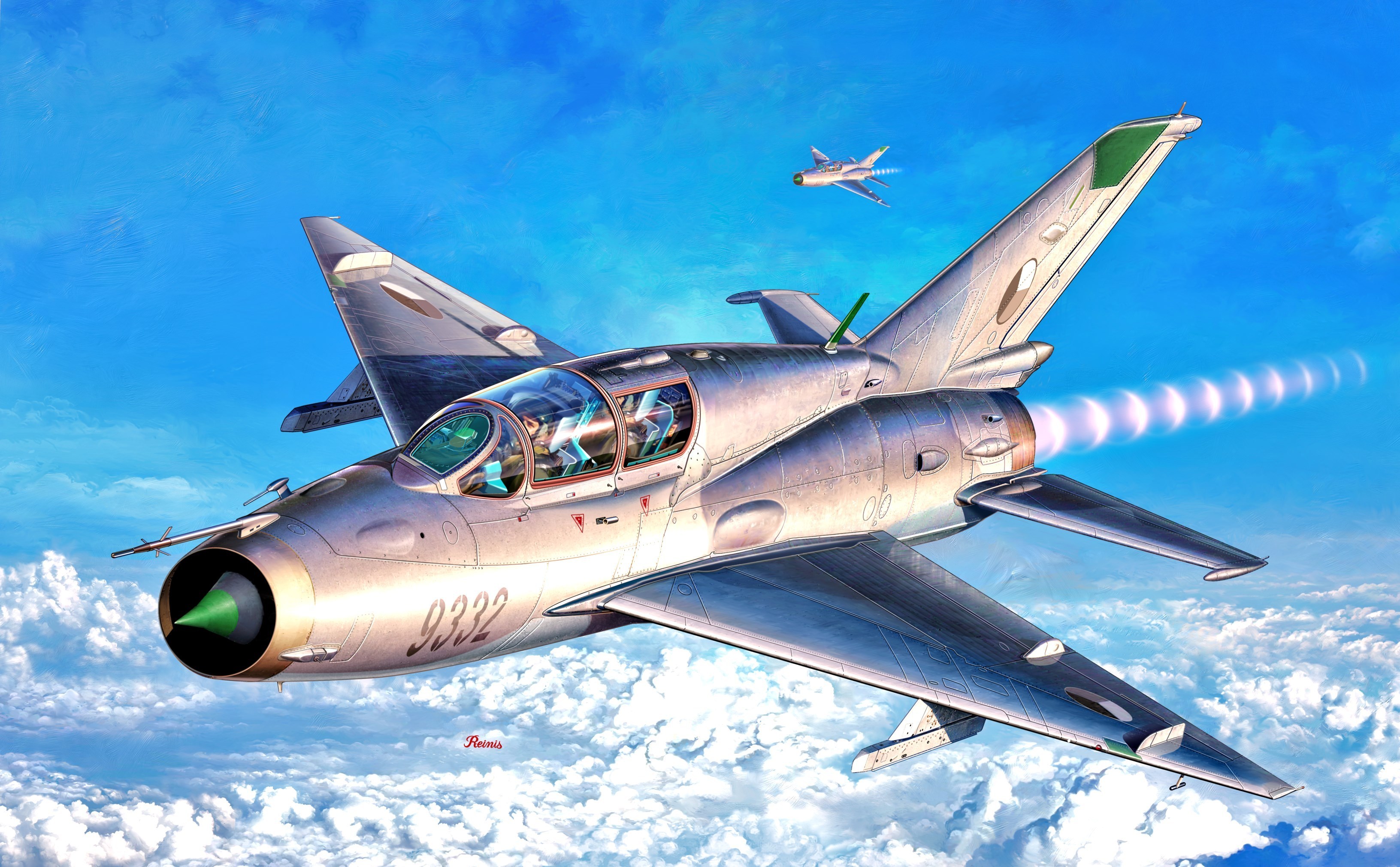 рисунок MiG-21UM