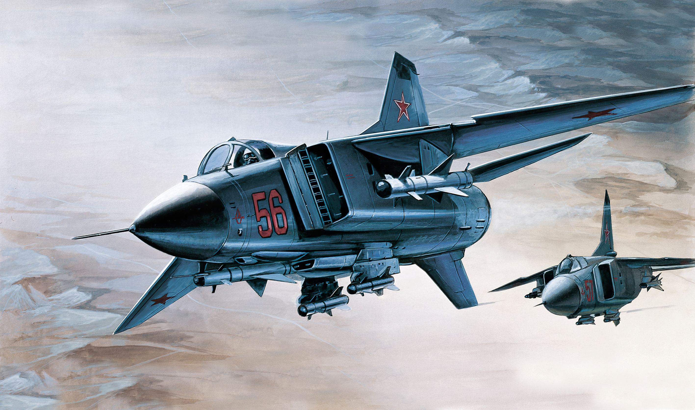 рисунок MiG-23S