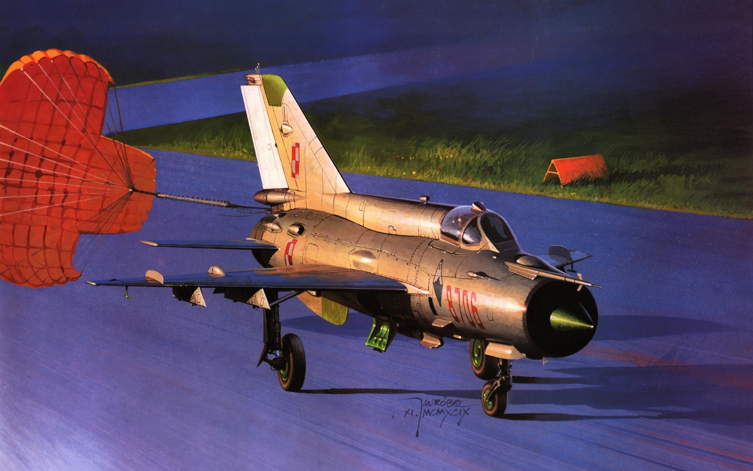 рисунок МиГ-21МФ