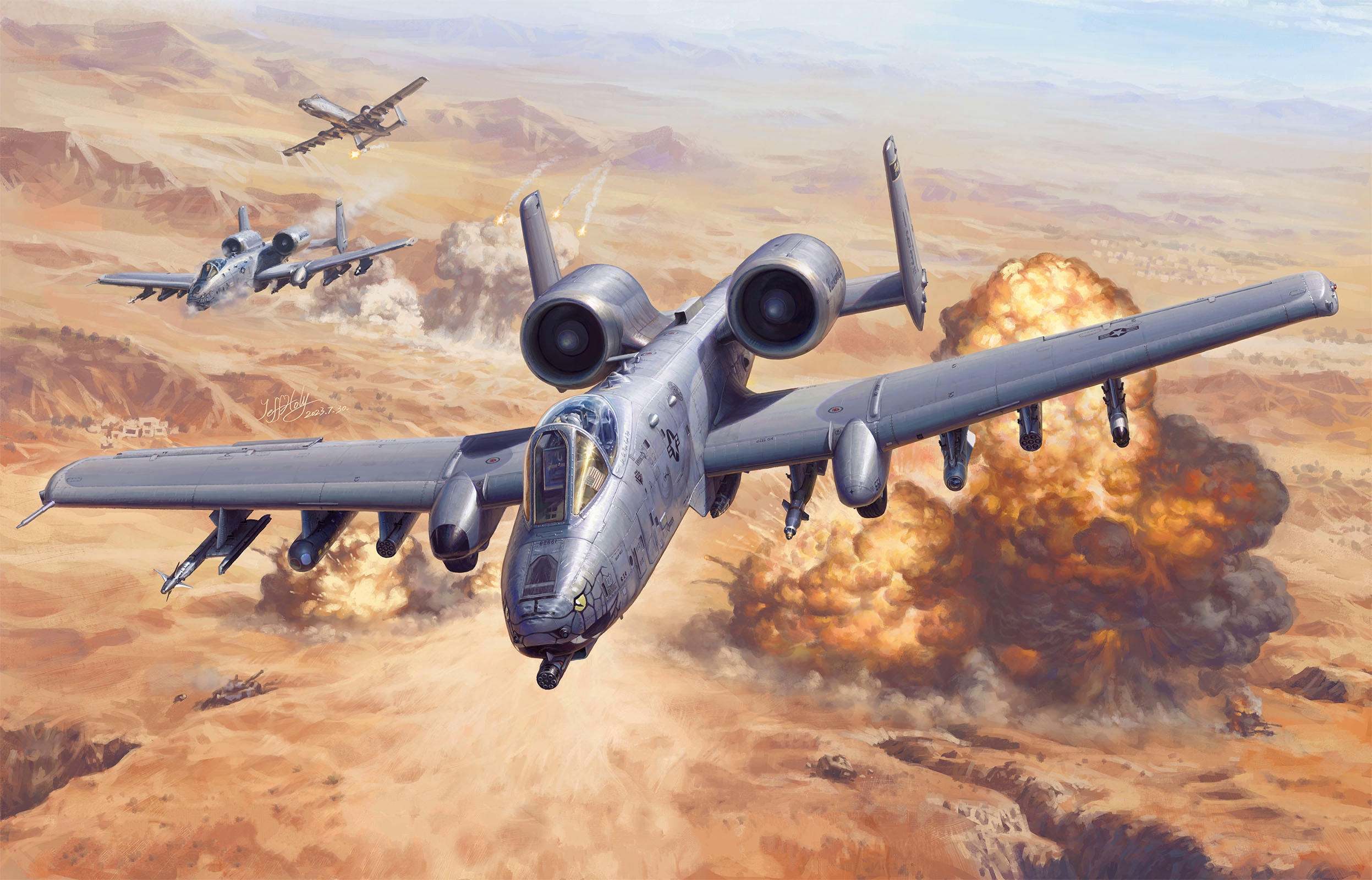рисунок A-10C Thunderbolt II