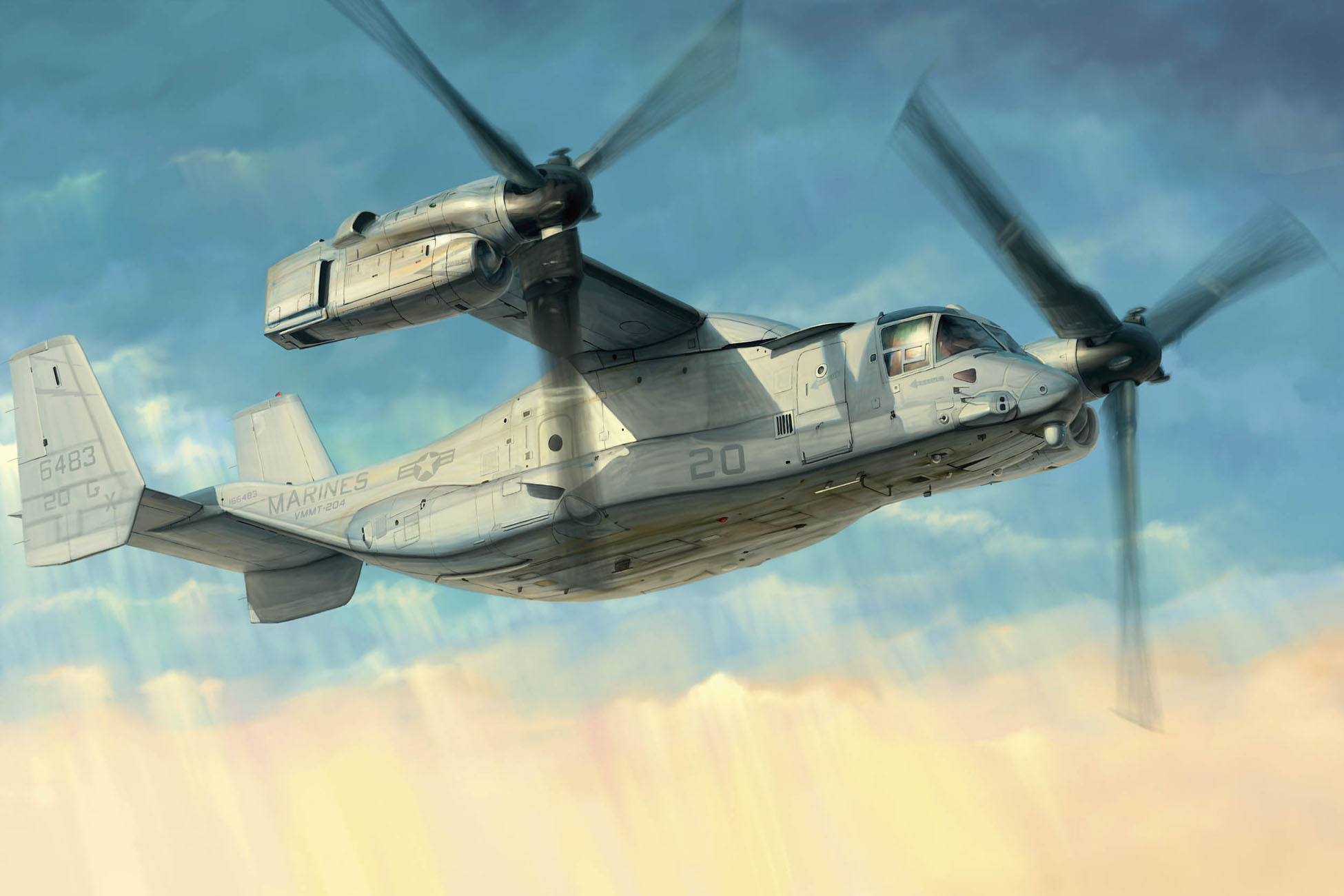 рисунок MV-22 Osprey