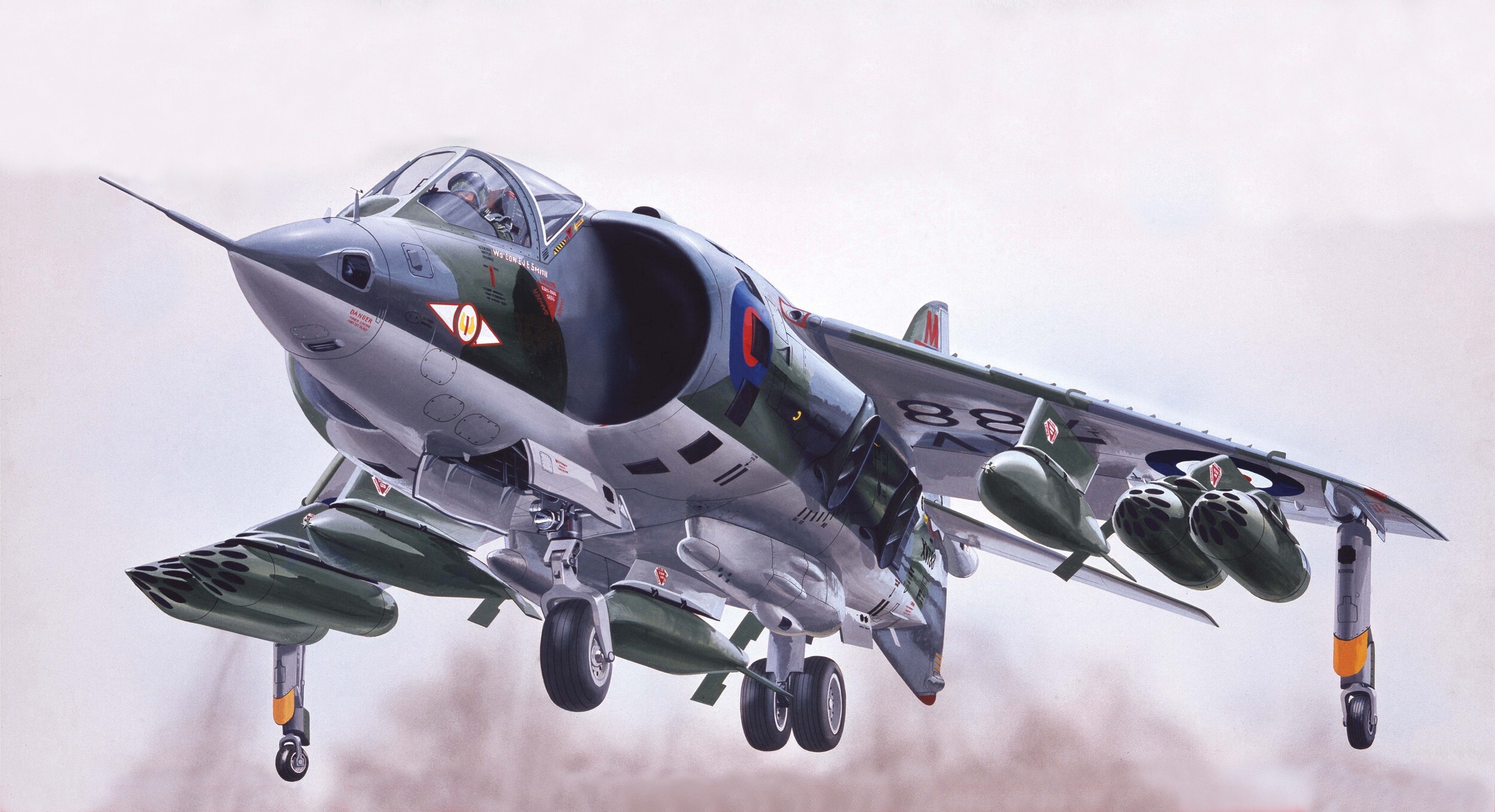 рисунок Hawker Harrier