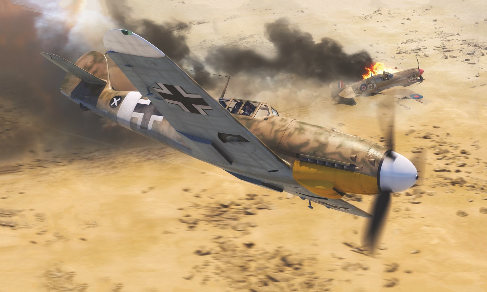 рисунок Bf 109G-2