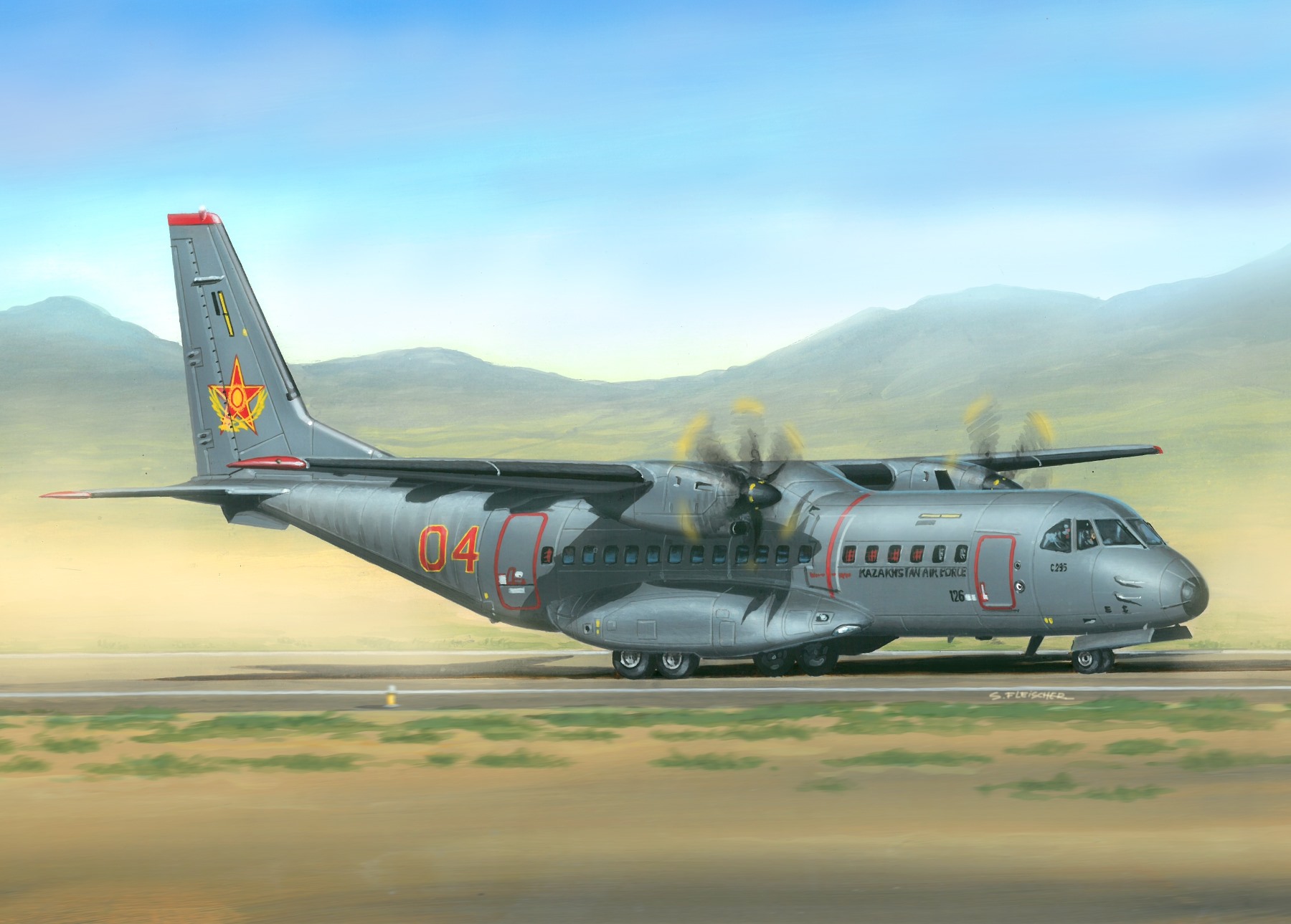 рисунок CASA C-295M