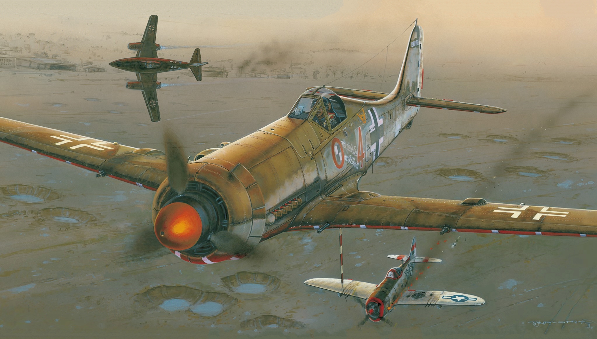 рисунок Focke-Wulf Fw 190D-11