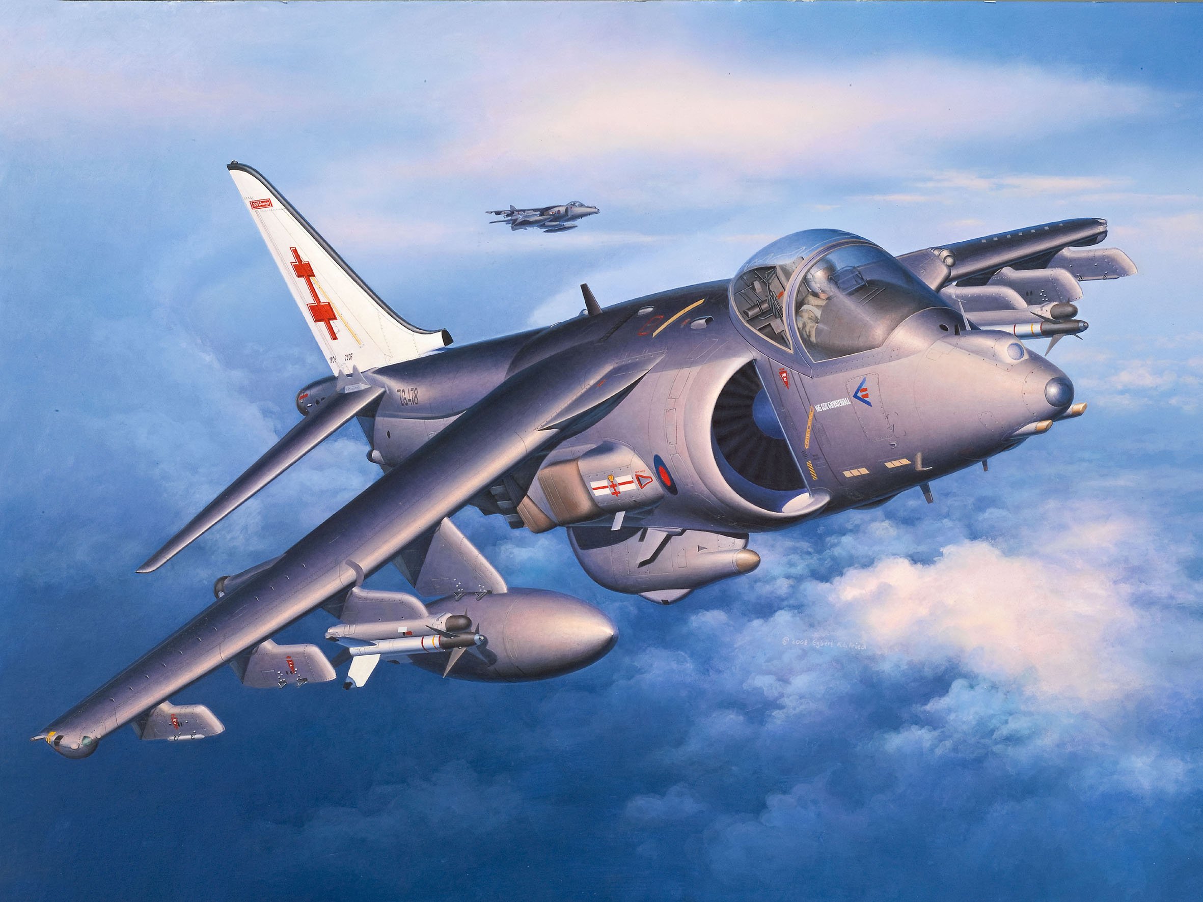 рисунок Harrier GR. Mk.7/9