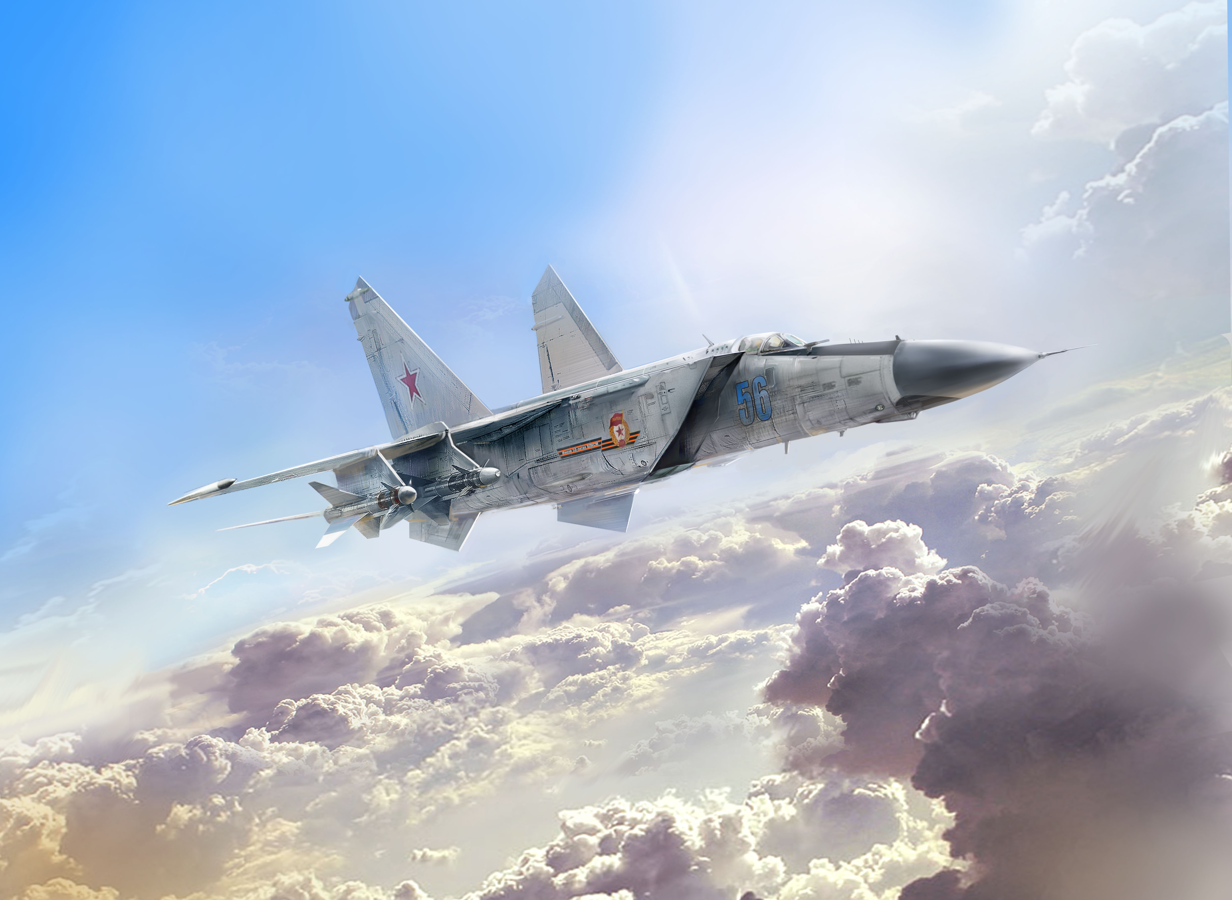 рисунок MiG-25PD