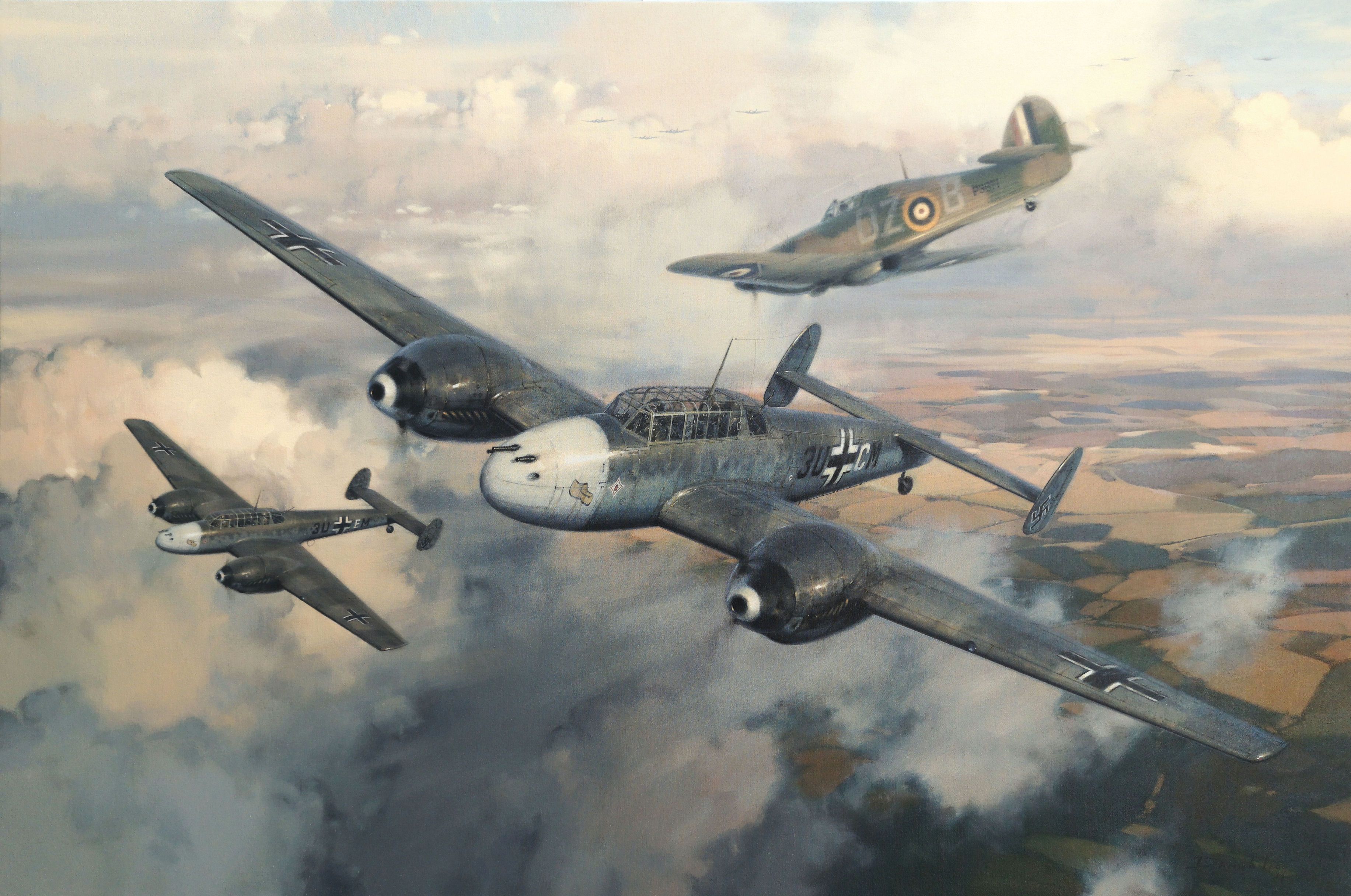 рисунок пара Bf-110